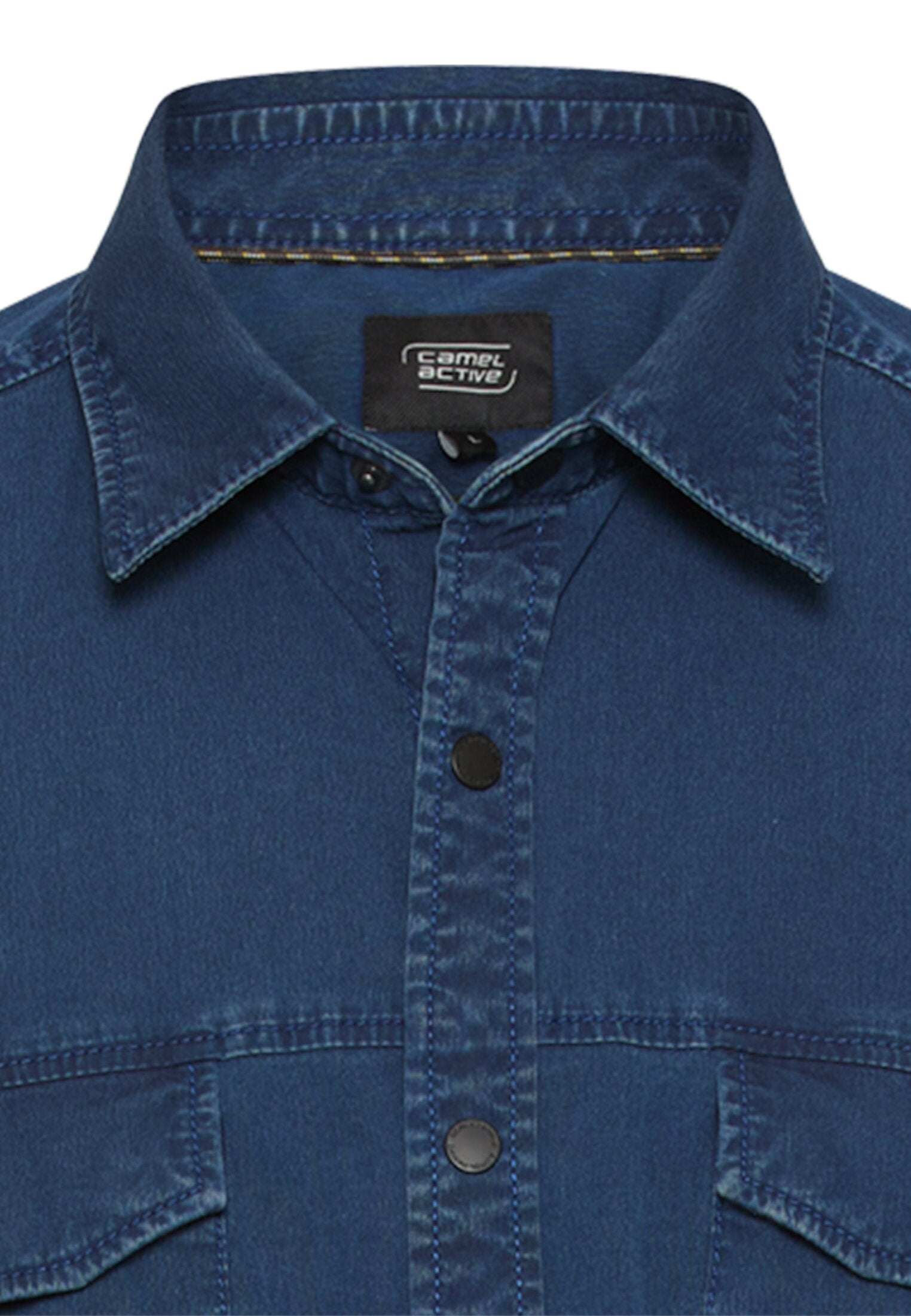 Hemd mit Klapptaschen (Indigo Blue)