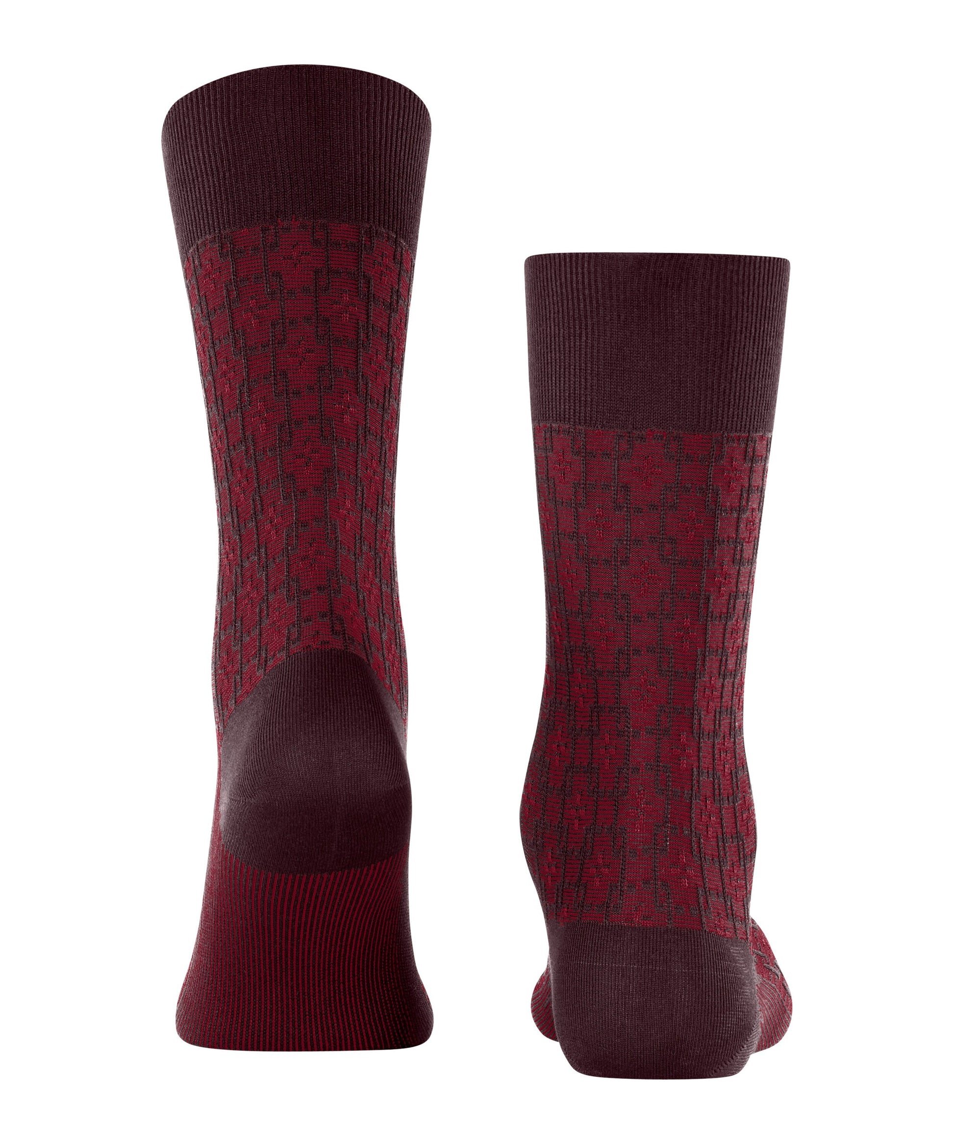 FALKE Artwork Tie Herren (Bordeaux)