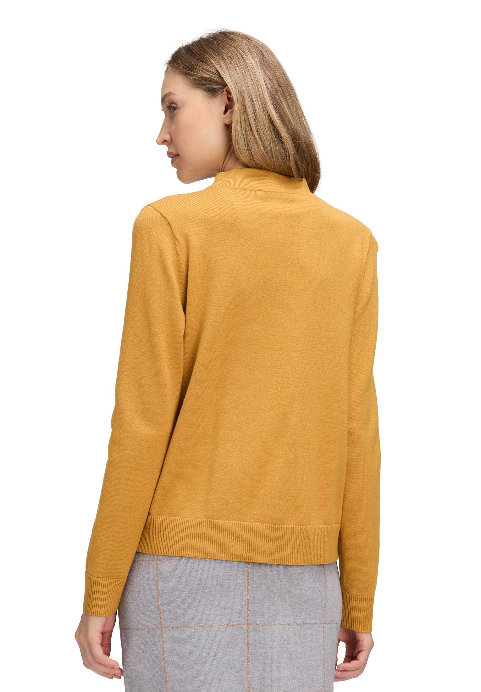 Basic-Strickpullover (Autumn Gold)