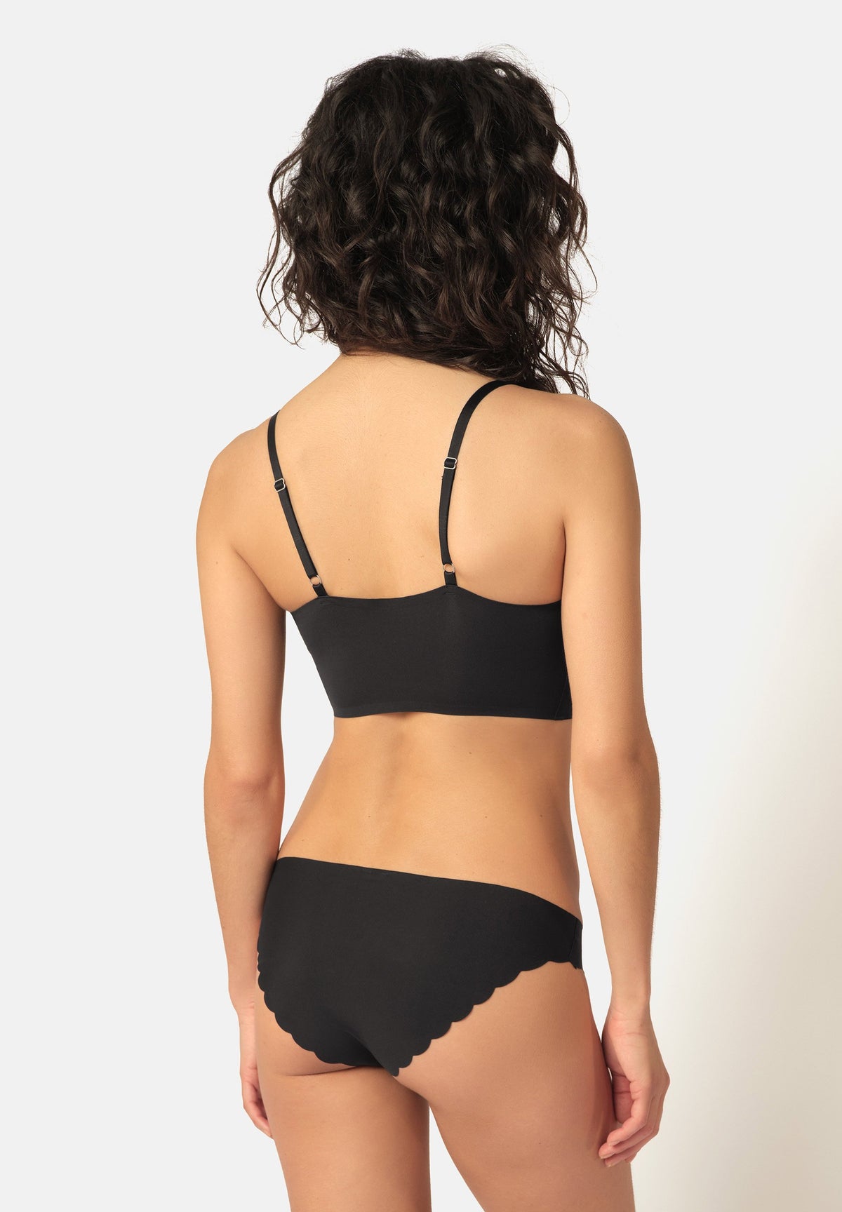 Skiny Damen Bustier herausnehmbare Pads Micro Essentials (Black)