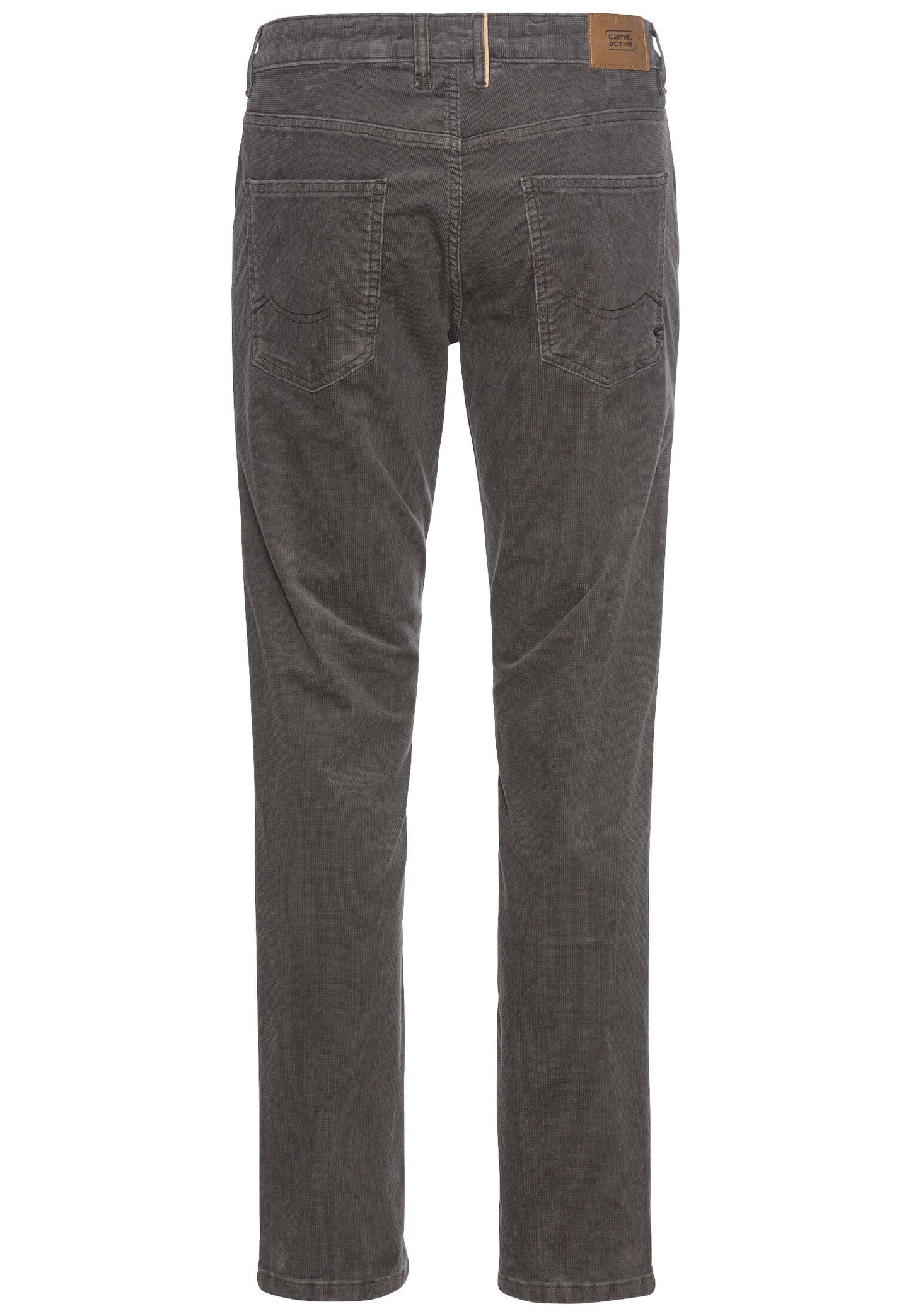 Regular Fit 5-Pocket Cordhose (Rock Grey)