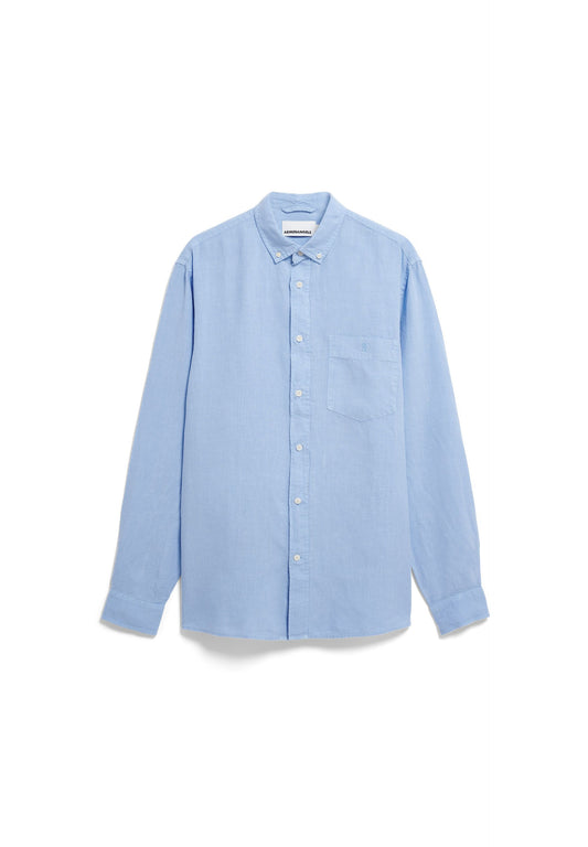 Linen Longsleeve Shirt (Wedgwood)
