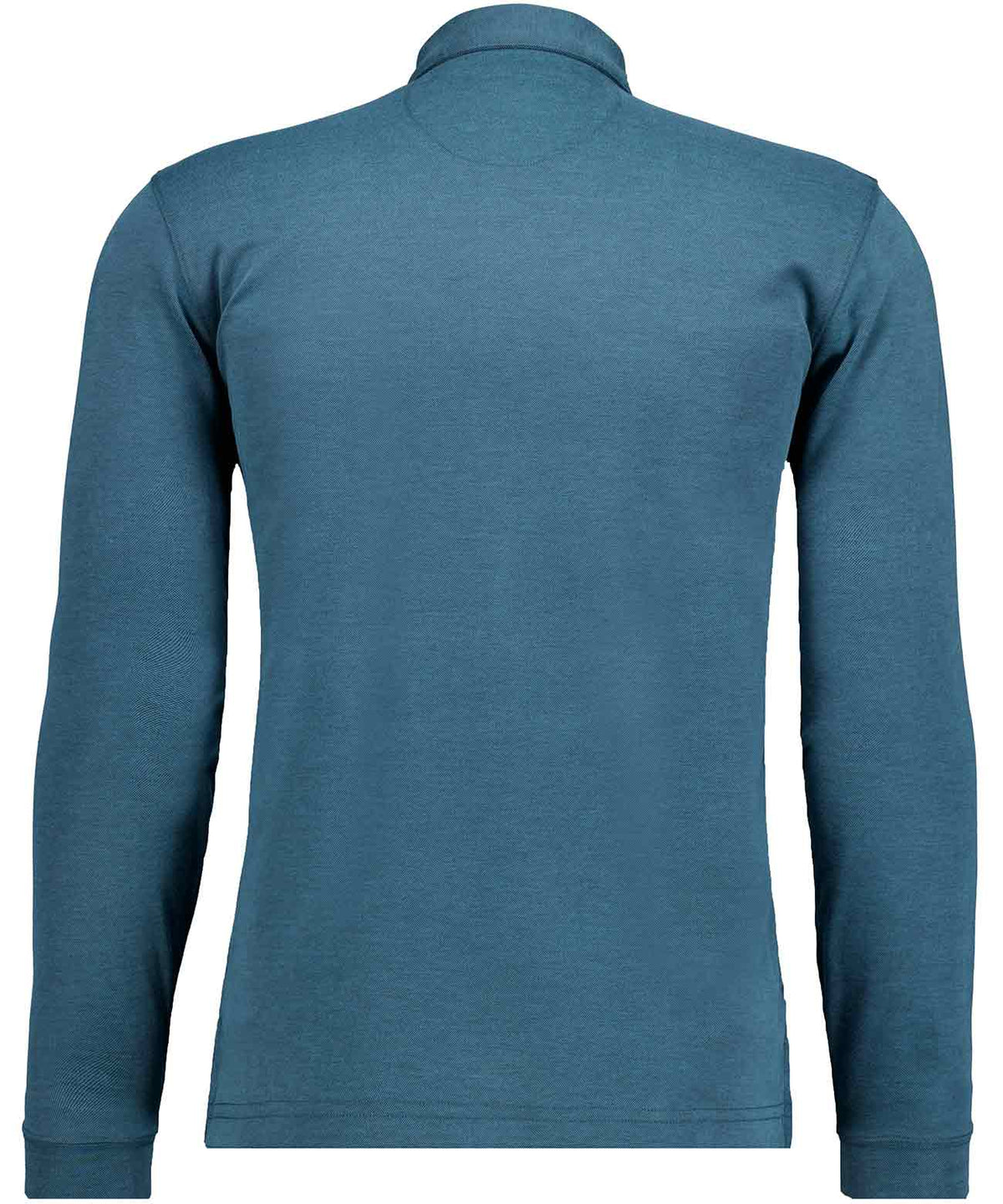 Softknit-Polo Kent-Kragen, Velvet-Touch (Dunkelgrun)