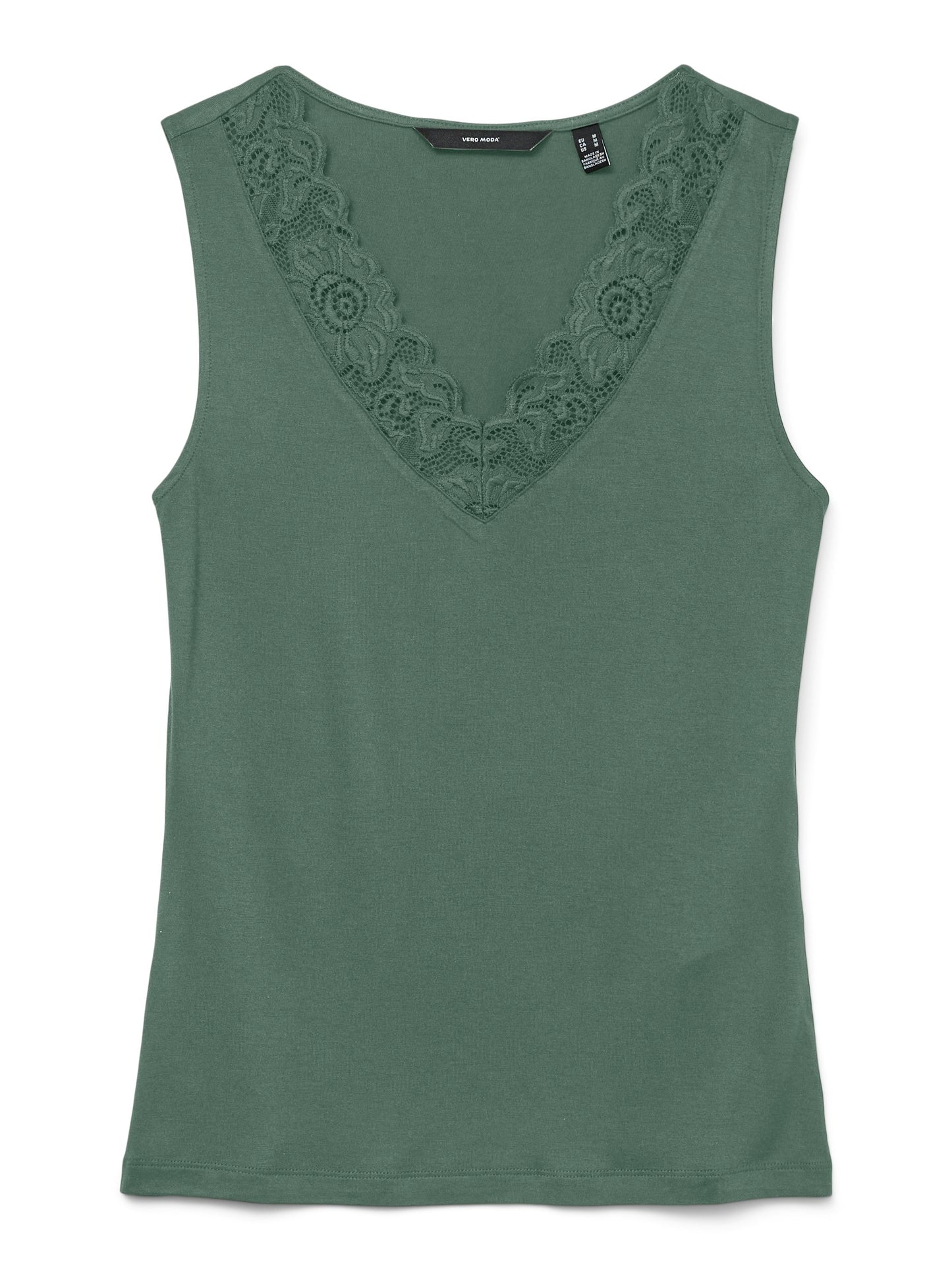 Vmrosa Sl V-neck Top Jrs Noos (Laurel Wreath)
