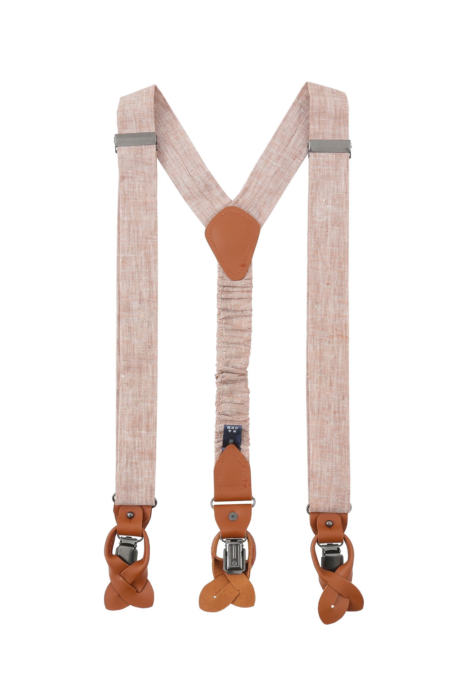 Set Hosenträger+Fliege Uni (Fb.4 Beige)