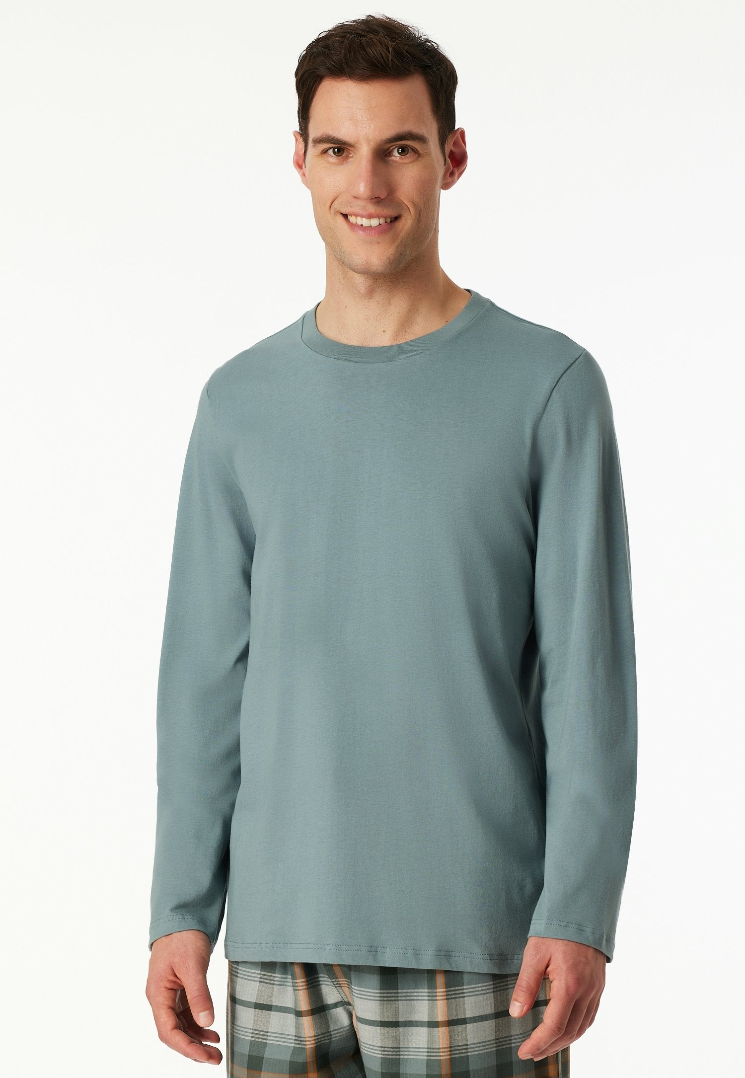 Langarmshirt Rundhals (Mineral)