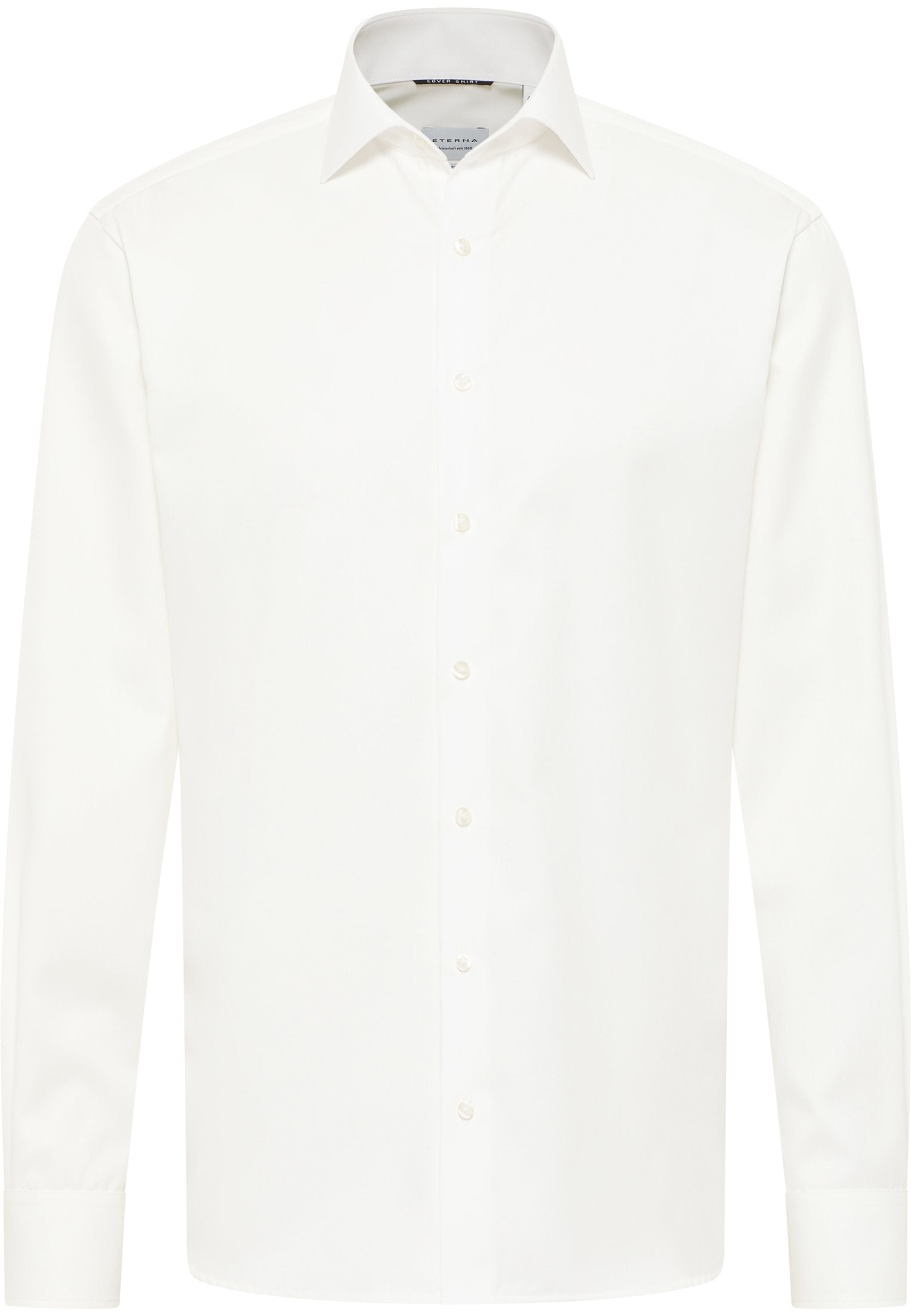 Eterna Langarm Hemd Modern Fit Cover Shirt Twill (Champagner)