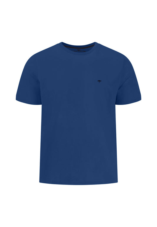 T-shirt, basic, single jersey (Harbor Blue)