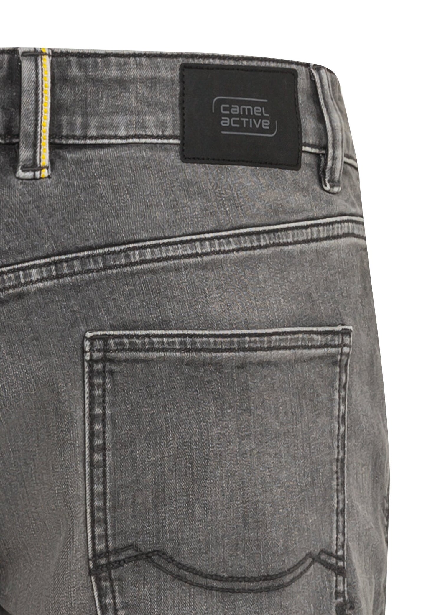 Regular Fit fleXXXactive® 5-Pocket Jeans (Graphite Gray)