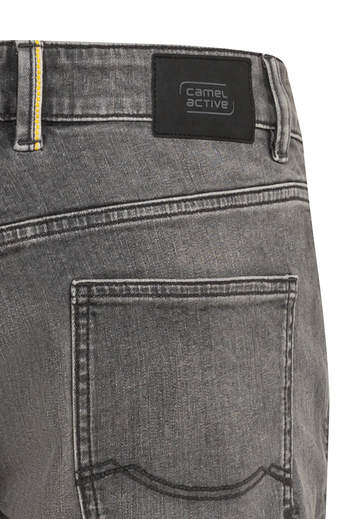 Regular Fit fleXXXactive® 5-Pocket Jeans (Graphite Gray)