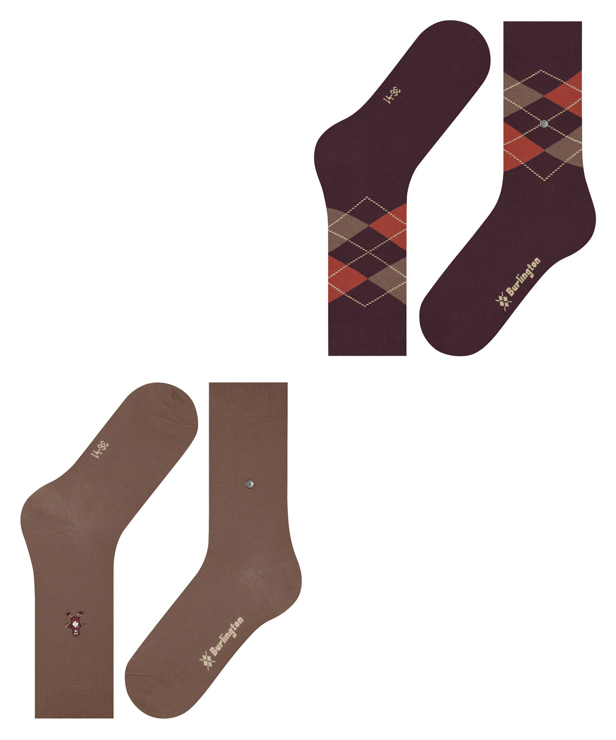 Burlington Everyday X-Mas 2-Pack Damen (Mouline)