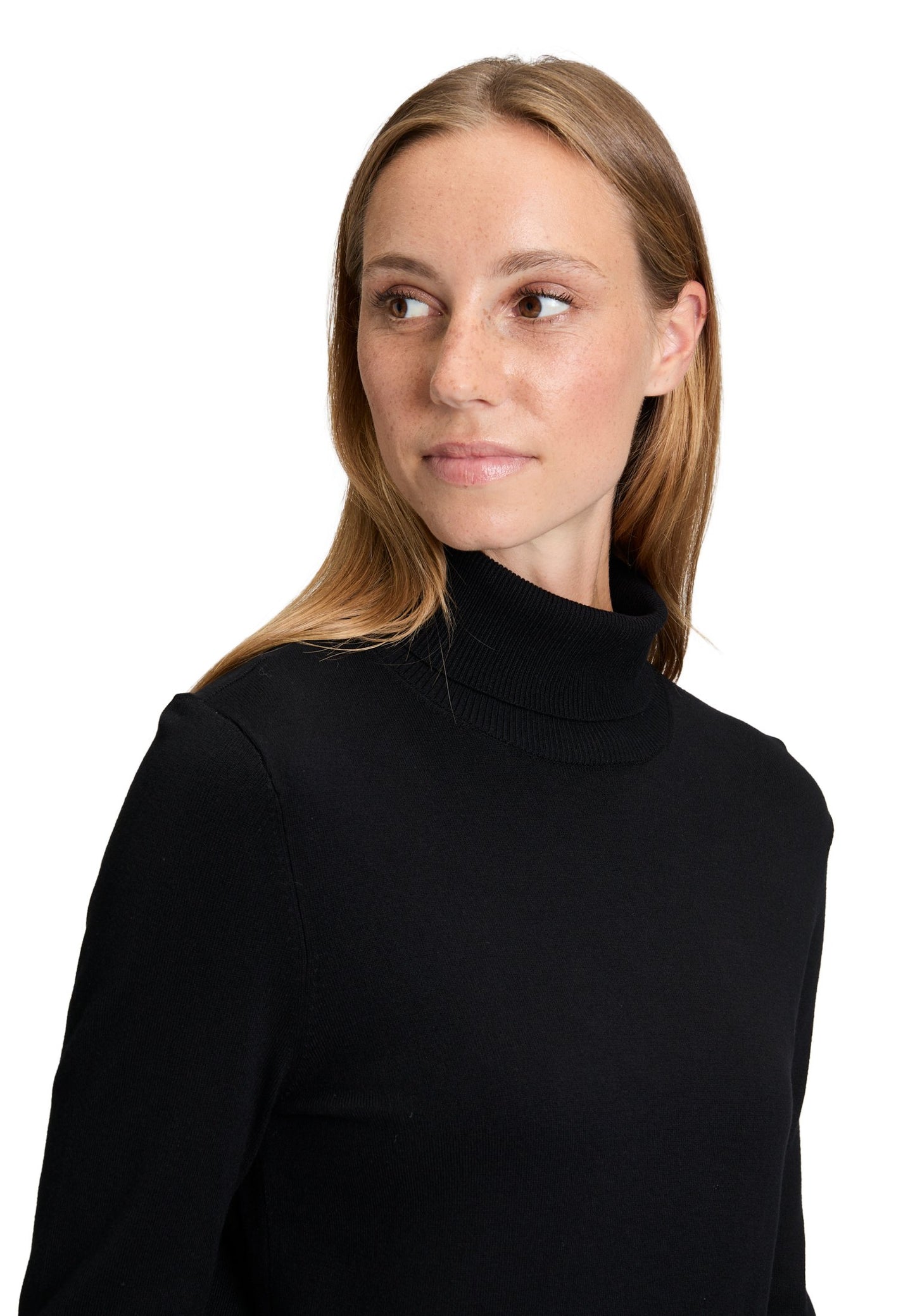 Rollkragenpullover (Black)