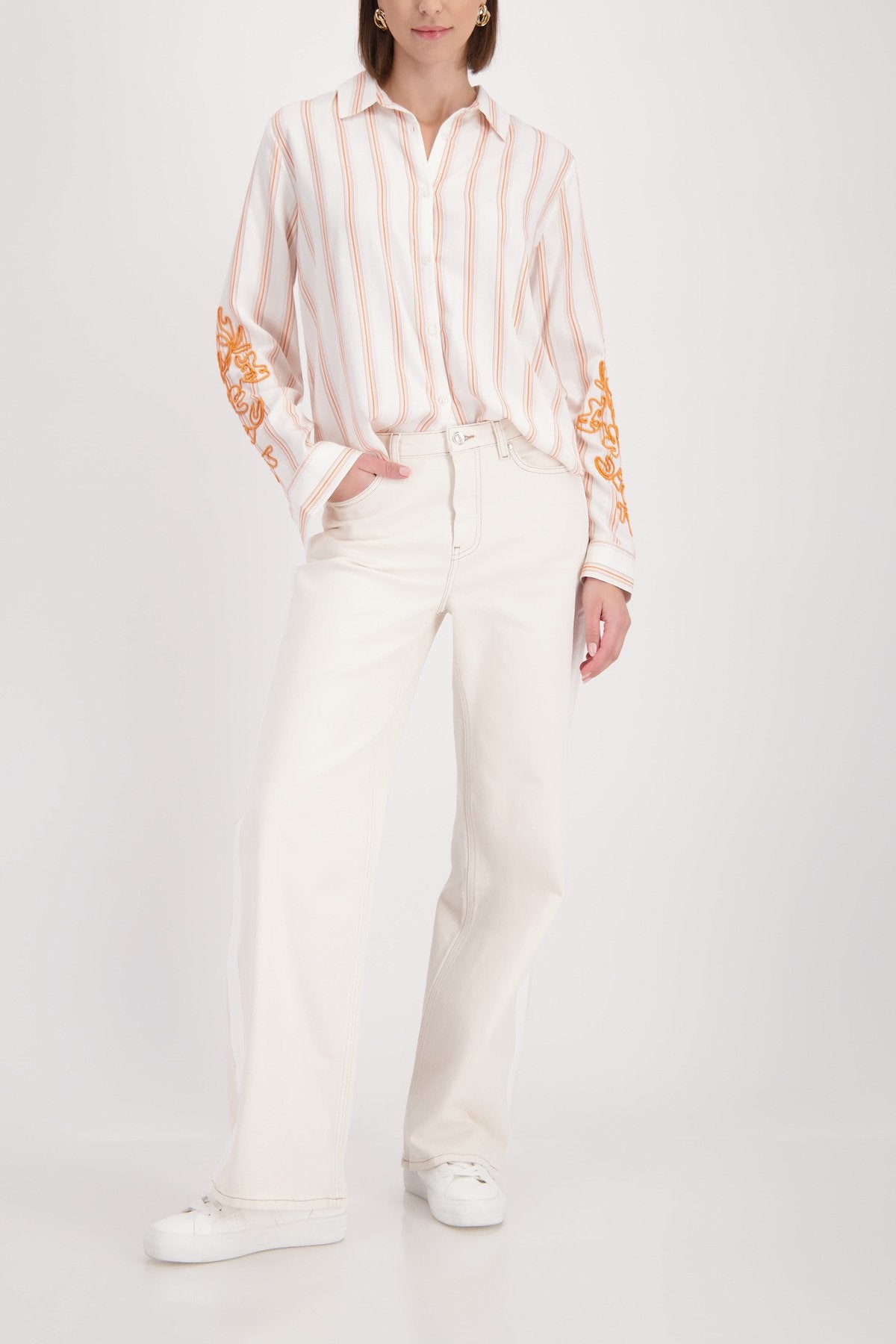 Bluse (Off-white Gemust)