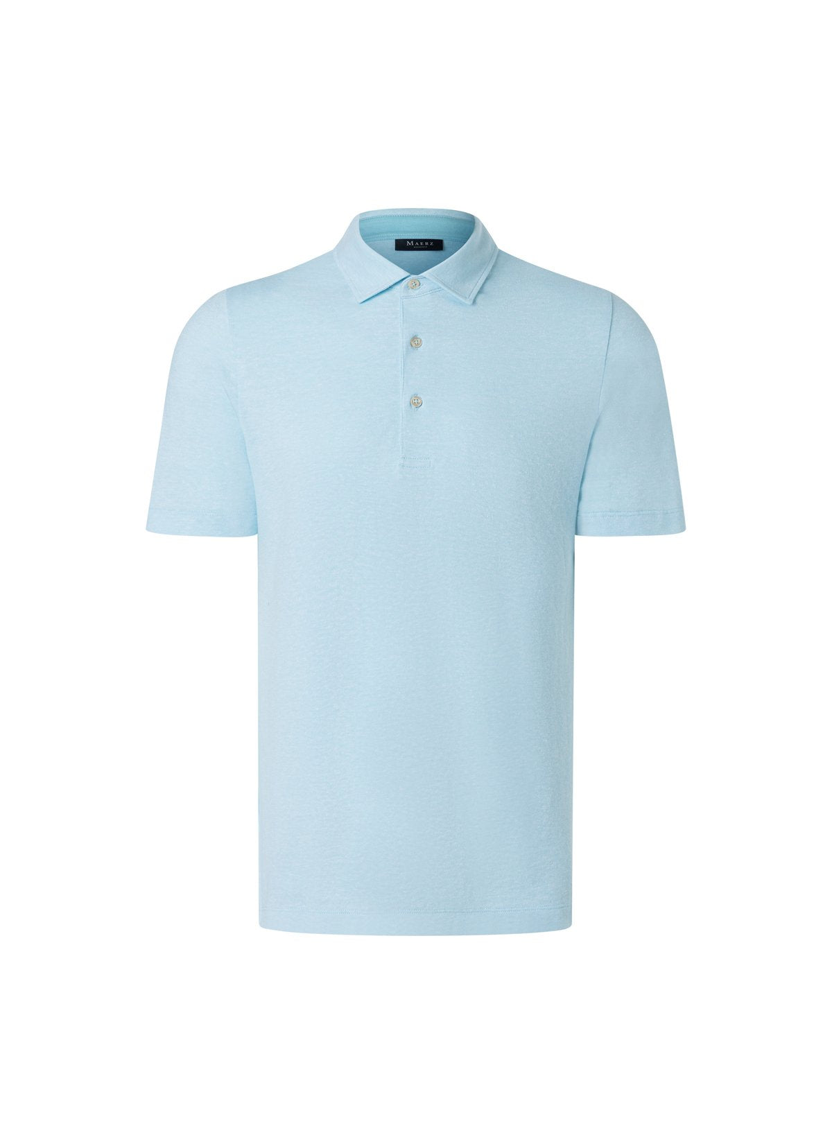 Poloshirt, Knopf 1/2 Arm (Bright Aqua)