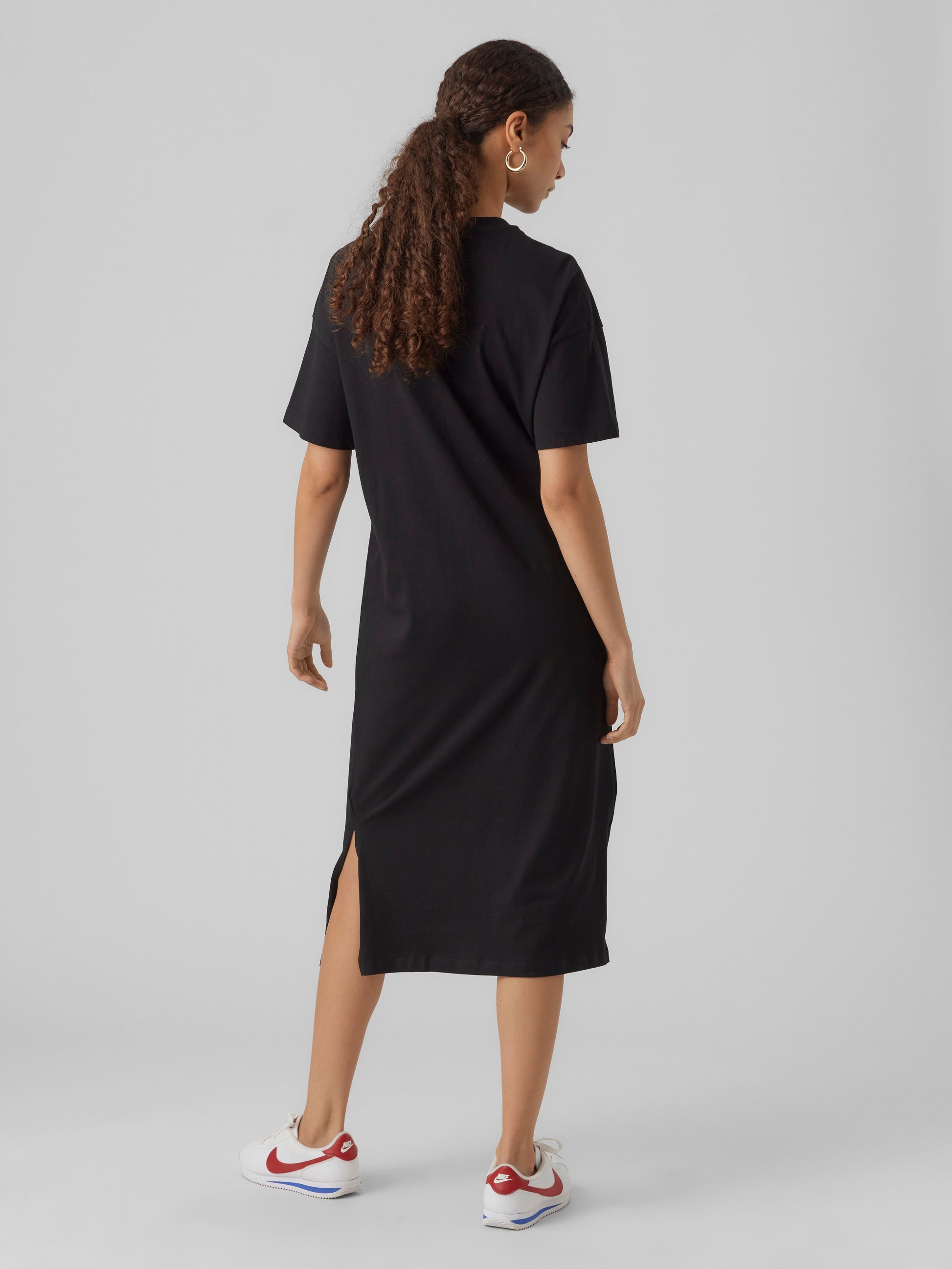 Vmmolly Ss Oversize Calf Dress Noos (Black)