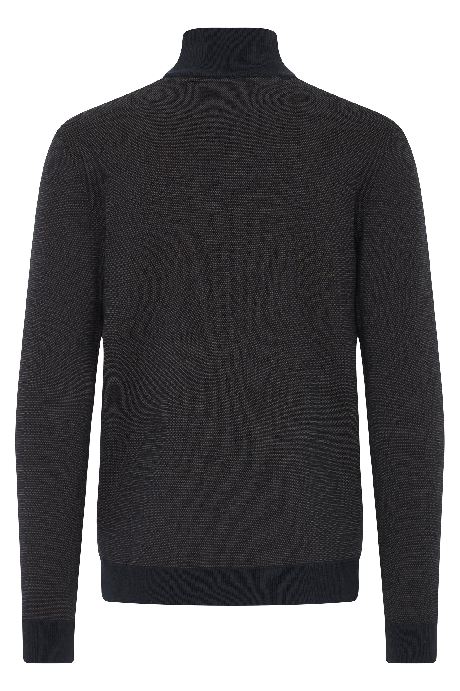 Bhbaal Half Zipp Knit (Black Beauty)