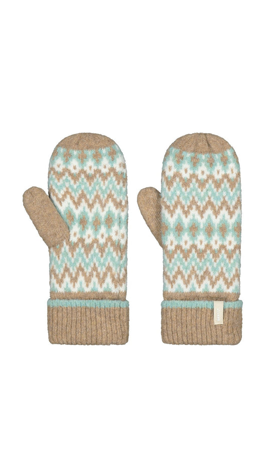 Nakarah Mitts (Beige Light Brown)