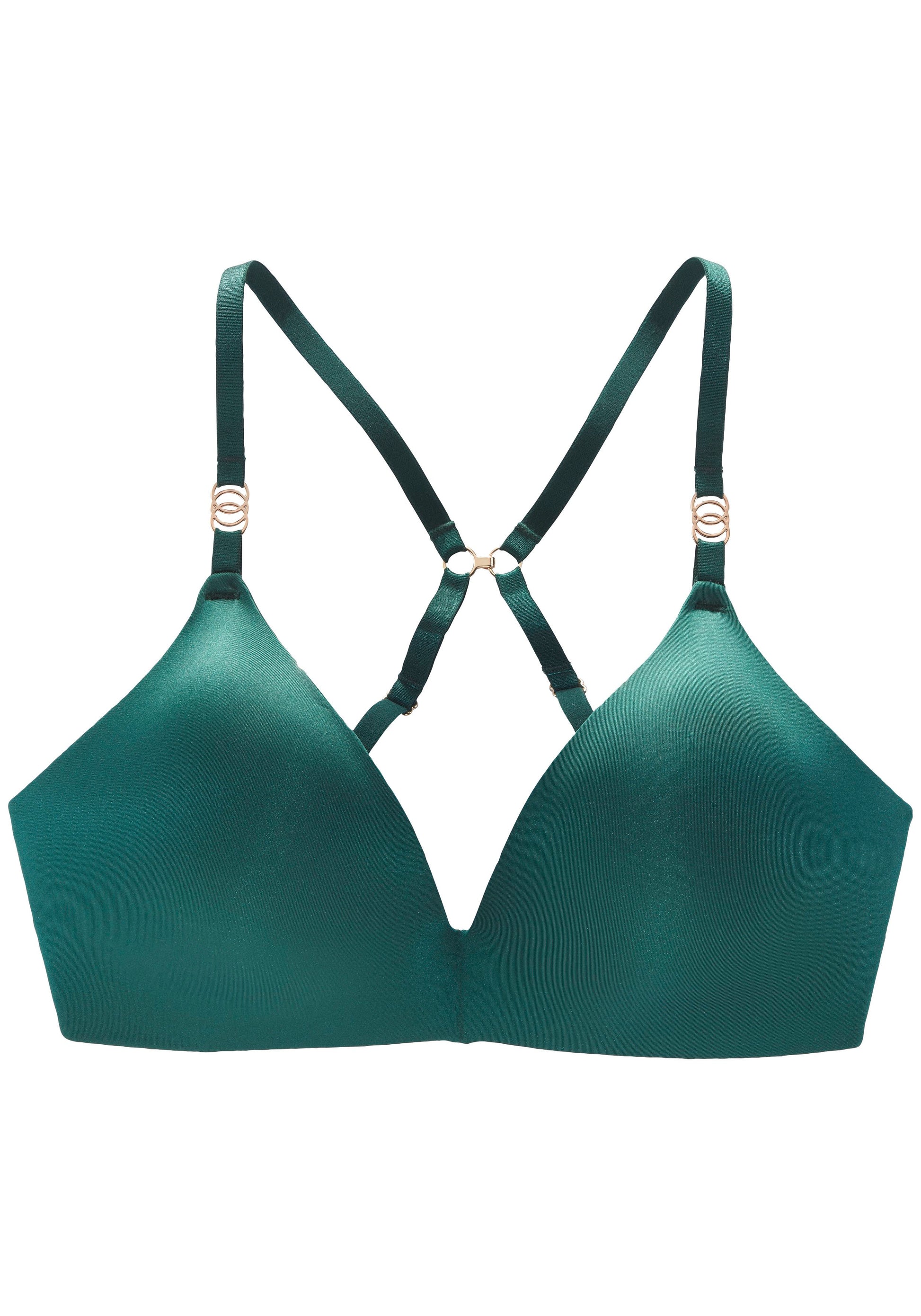 LASCANA push-up bralette (Fir Green)