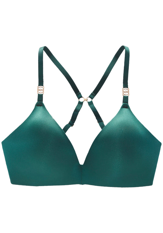 LASCANA push-up bralette (Fir Green)