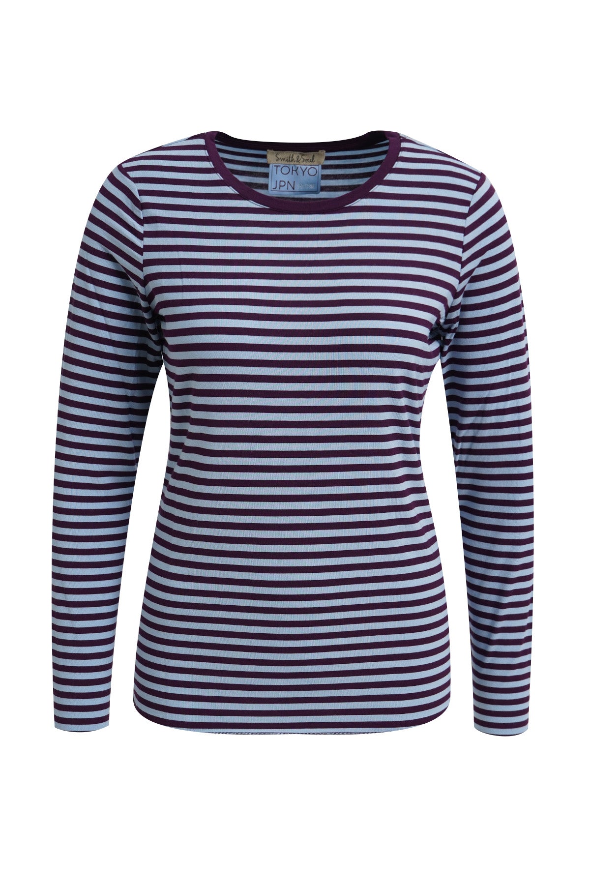 Fitted Soft Longsleeve (Light Blue)