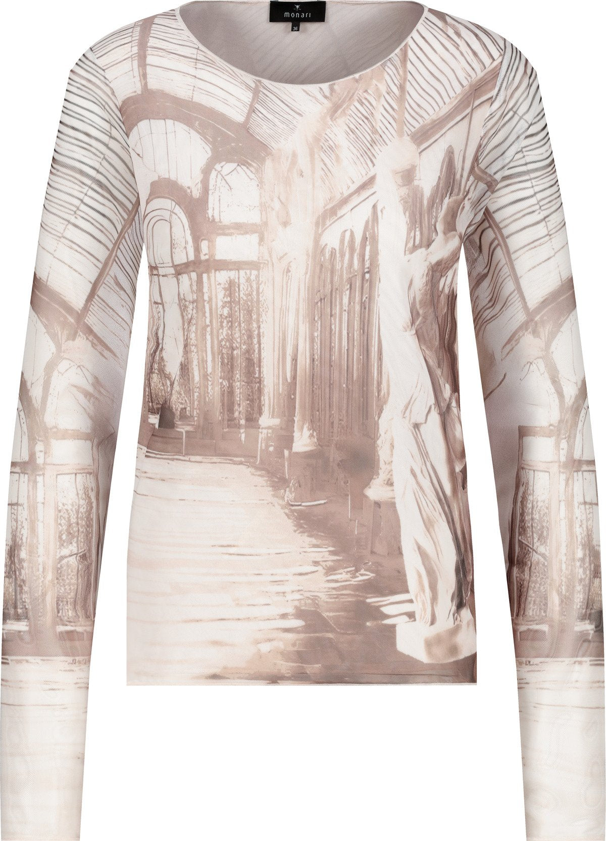 Pullover (Almond Gemustert)