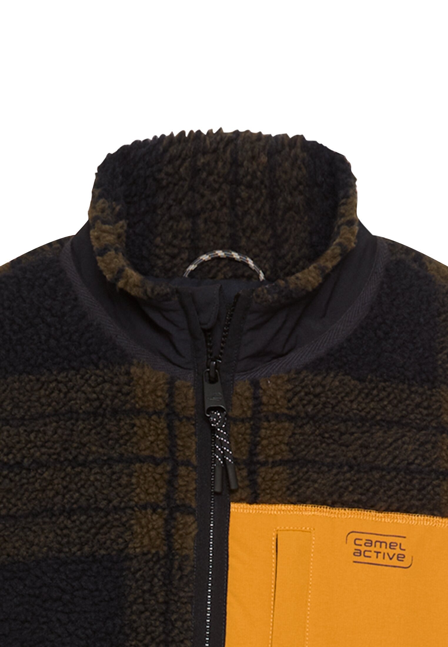 Sweatjacke mit Taschen (Dark Brown)