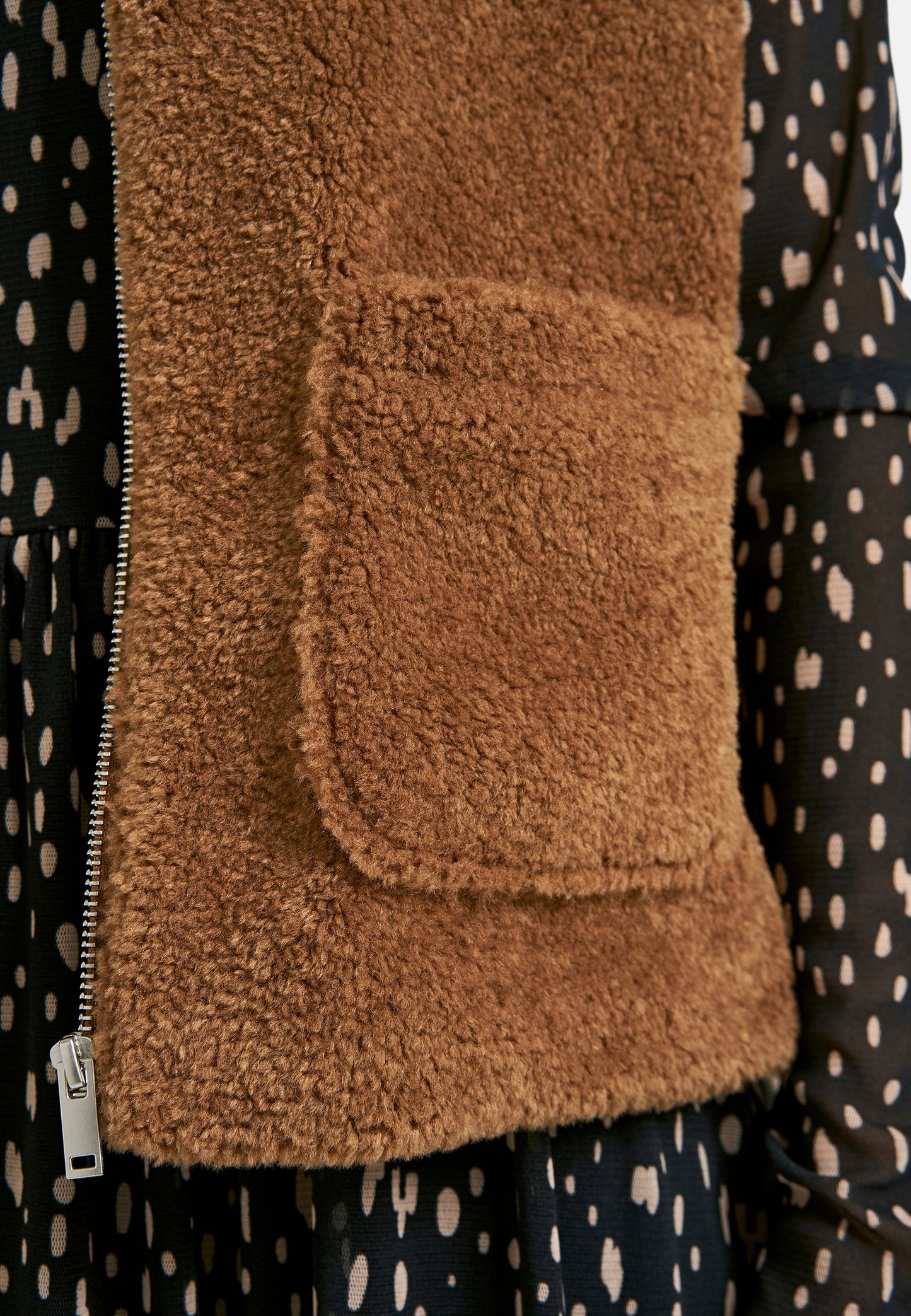 Teddy Vest (Caramel)