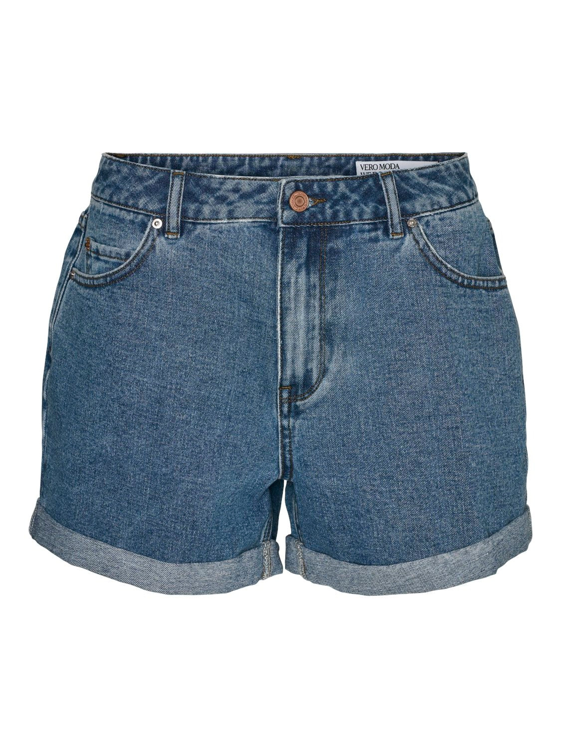 Vmzuri Hr Loose Shorts Mix Noos (Medium Blue D)