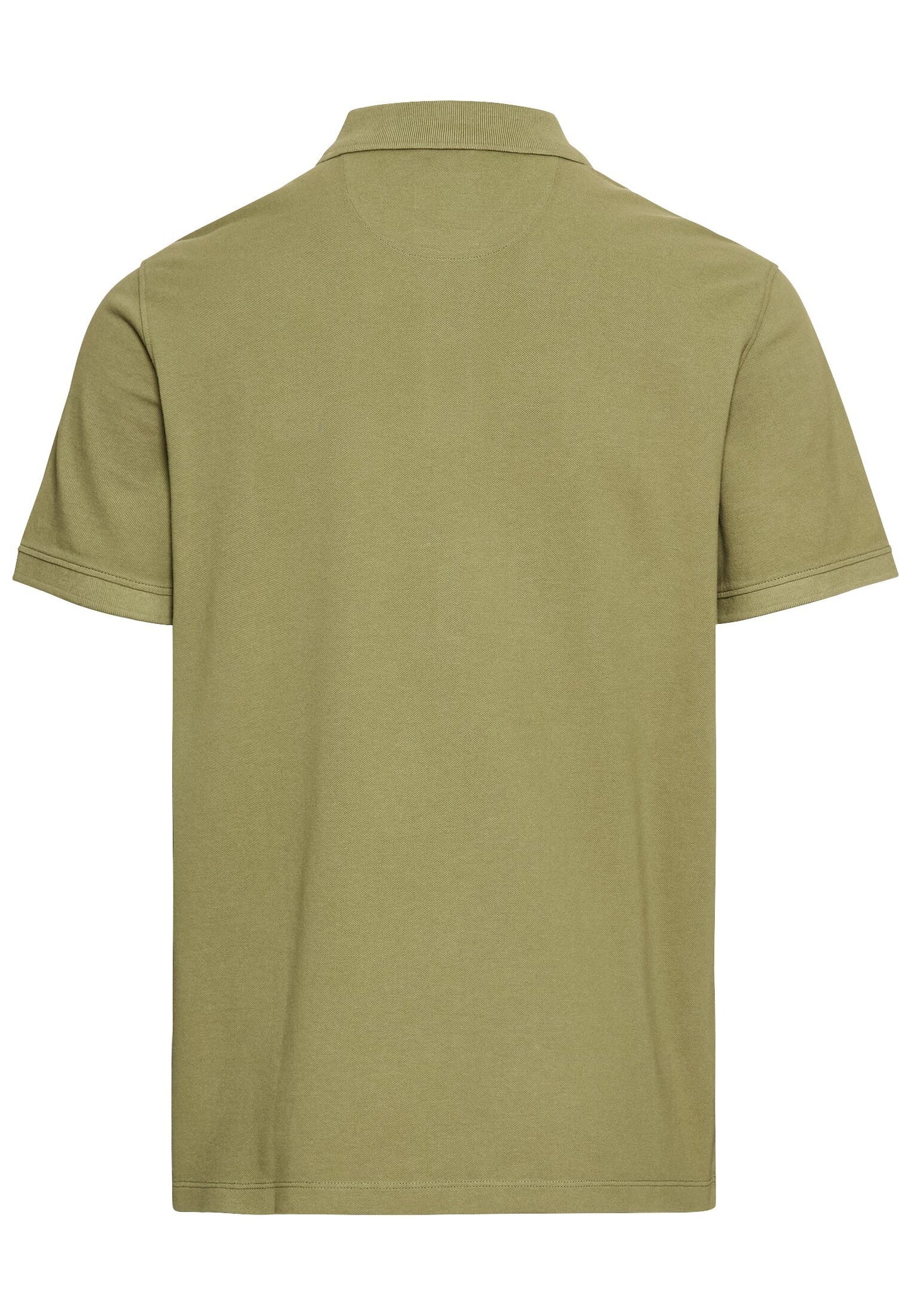 Kurzarm Poloshirt aus Baumwolle (Dusty Khaki)