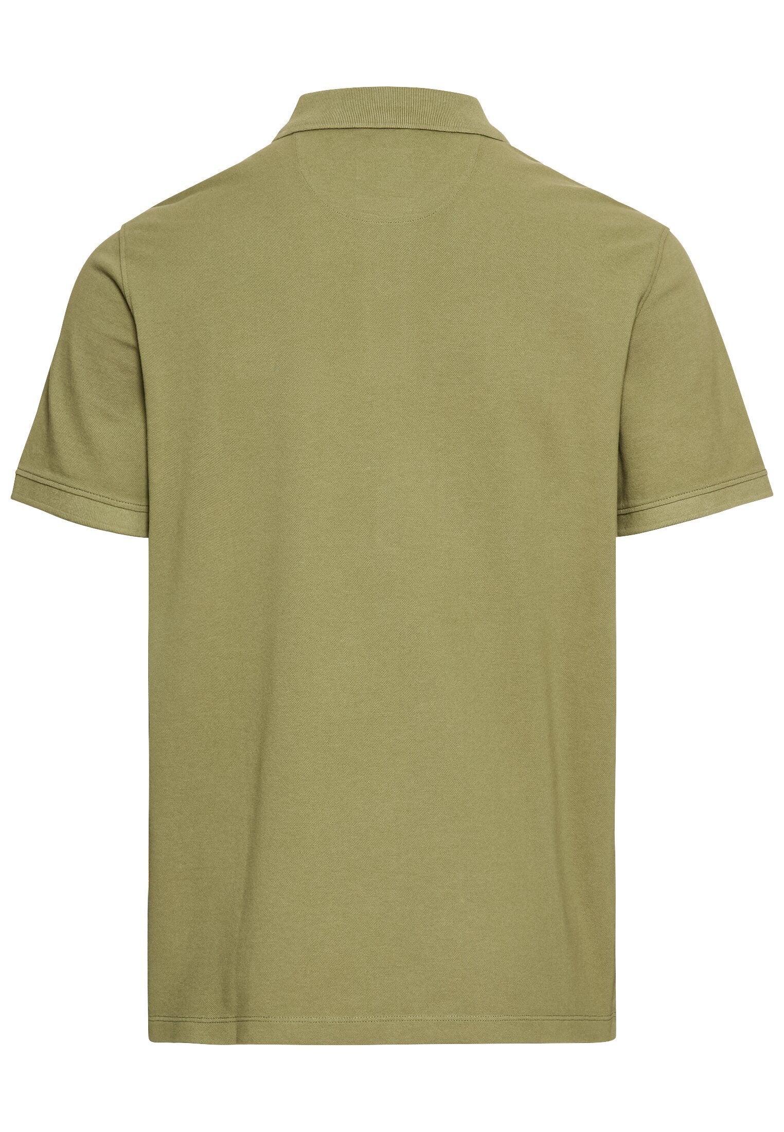 Kurzarm Poloshirt aus Baumwolle (Dusty Khaki)