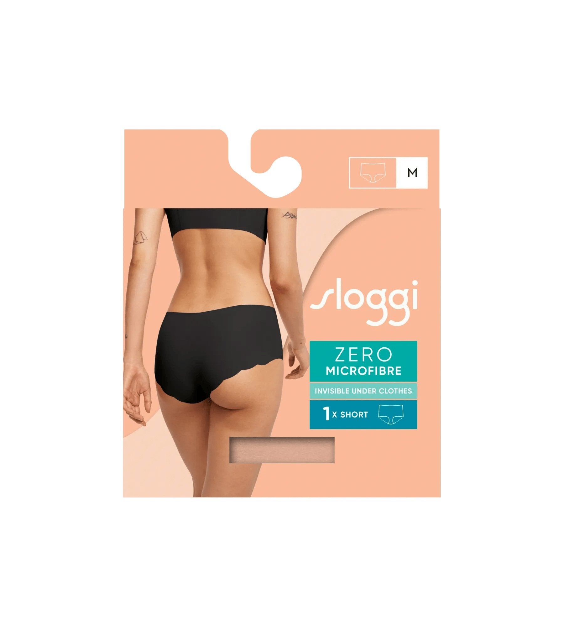 sloggi ZERO Microfibre 2.0 Short (00me Cameo Brown)