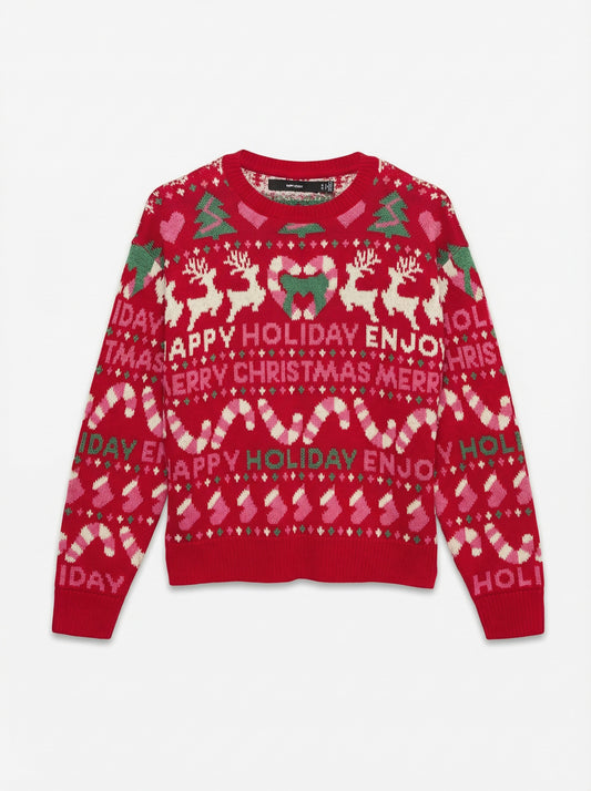 Vmxmas Holiday Ls Pullover Xmas (Chinese Re)