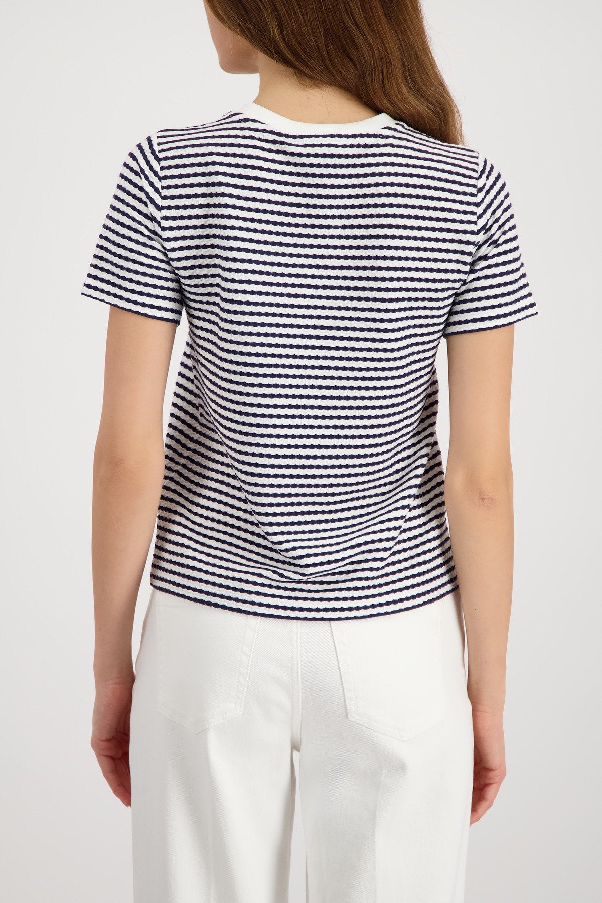 T-Shirt (Marine Ringel)