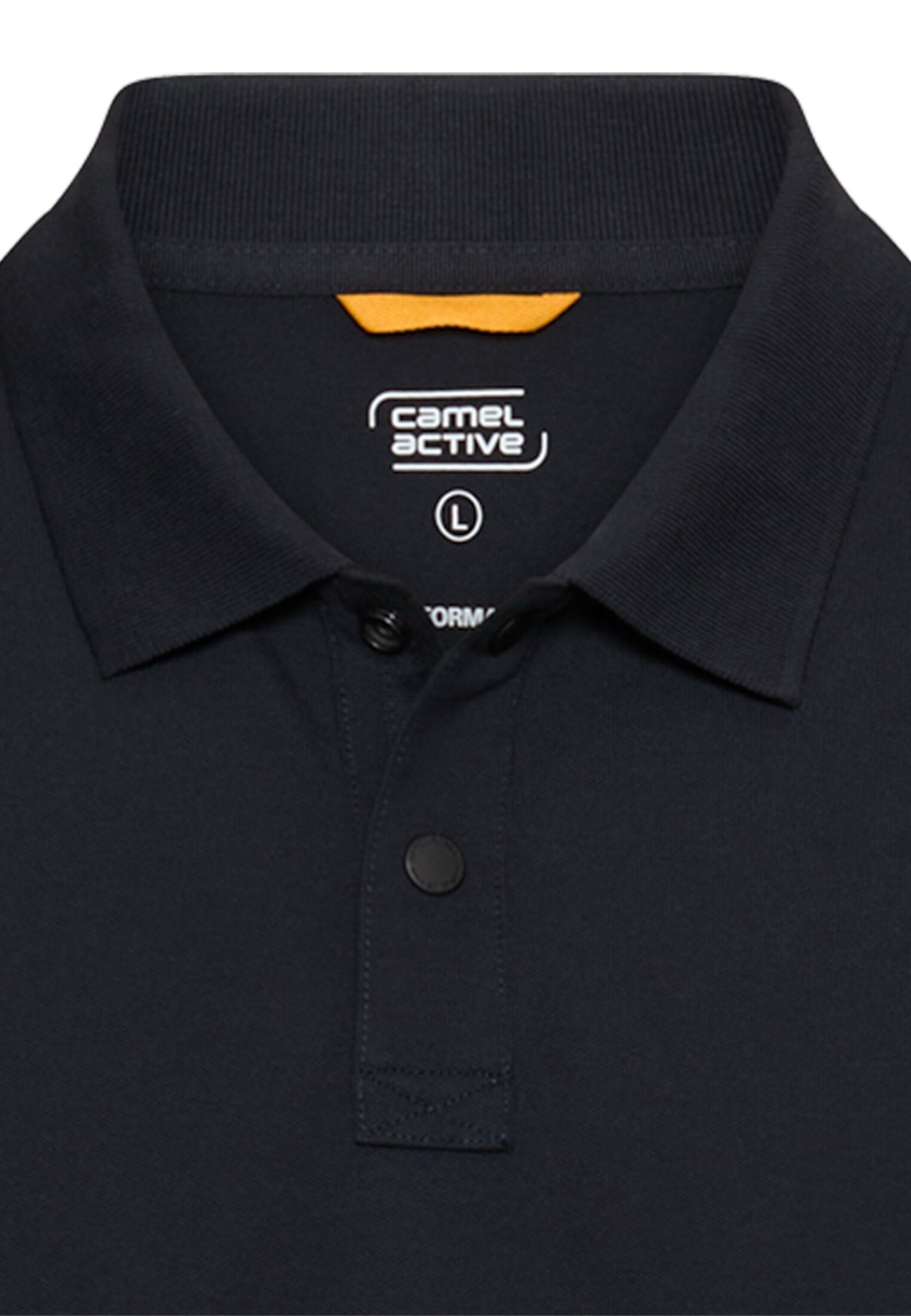 Poloshirt mit Kontrastdetails (Dark Navy)