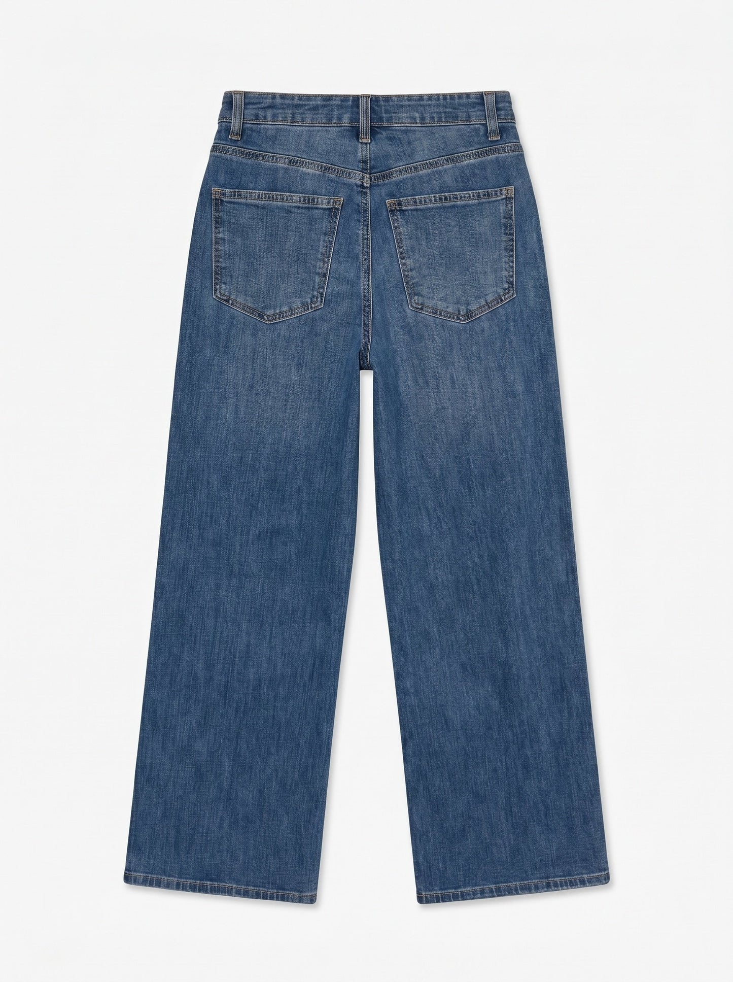 Vmolivia Stretch Hr Wide Jns Li3182 Noos (Medium Blue D)
