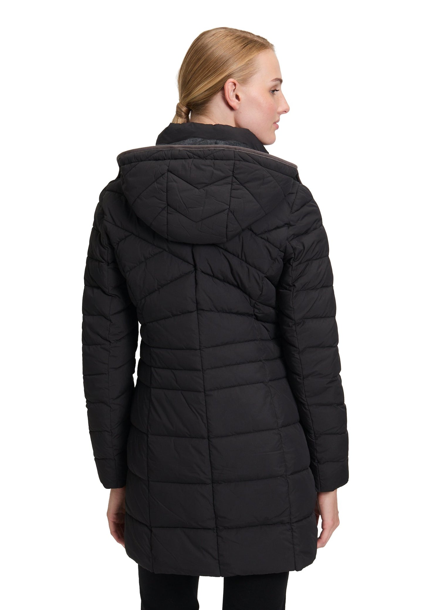 Steppmantel (Jet Black)
