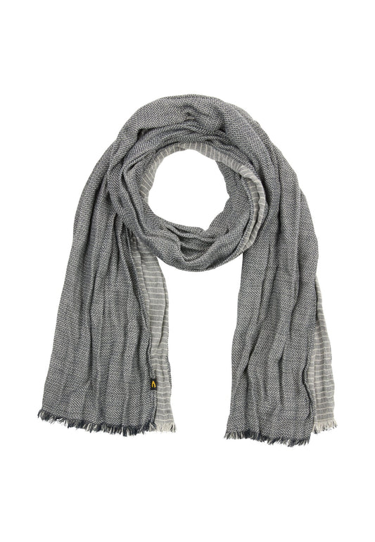 Schal aus reiner Baumwolle (Dark Navy)