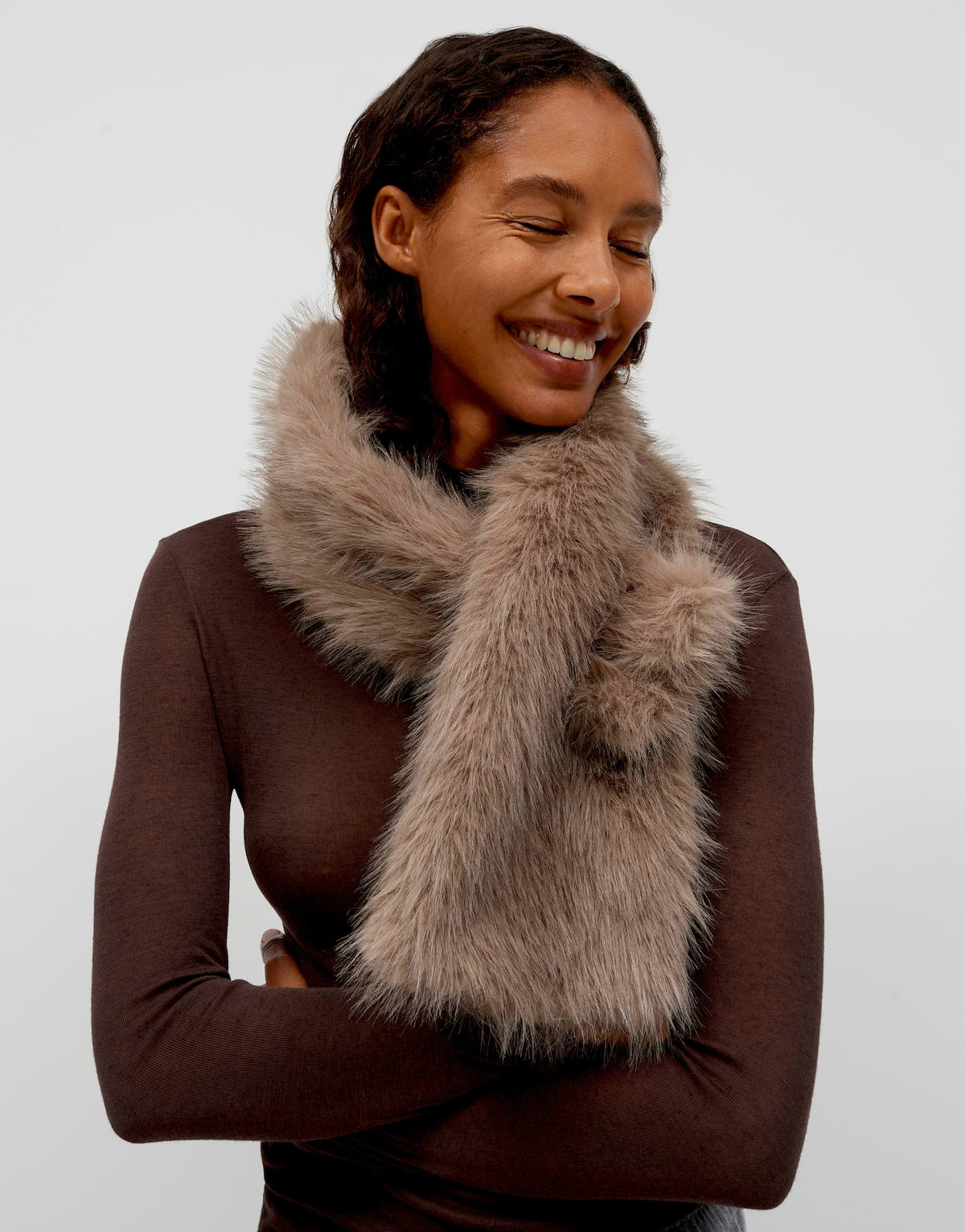 Awifey scarf (Light Mocca)