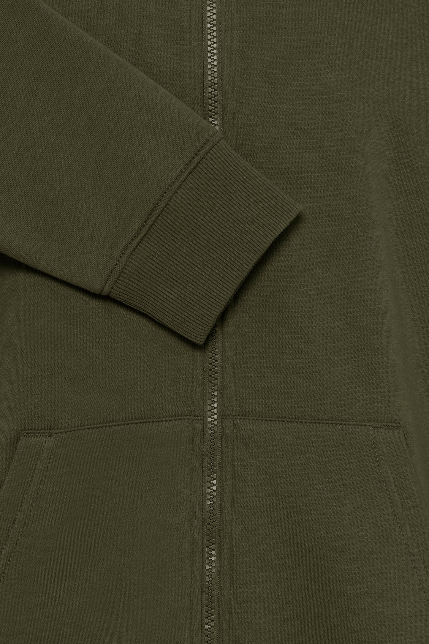 Bhjuste Zp Thru Hooded Sweat (Forest Night)