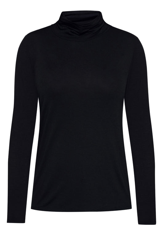 Rollkragenshirt (Black)