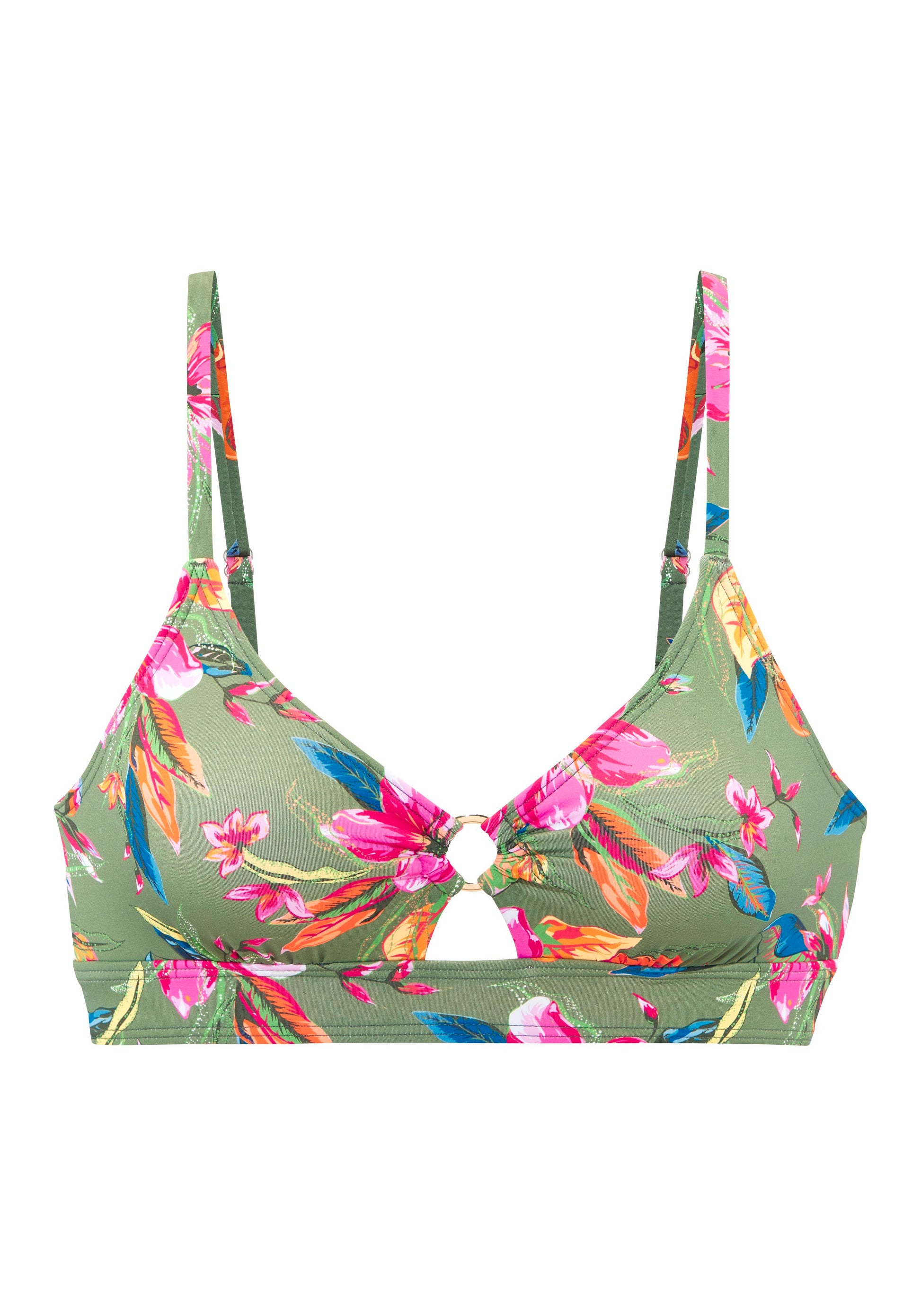 LASCANA Bralette-Top (Olive Print)