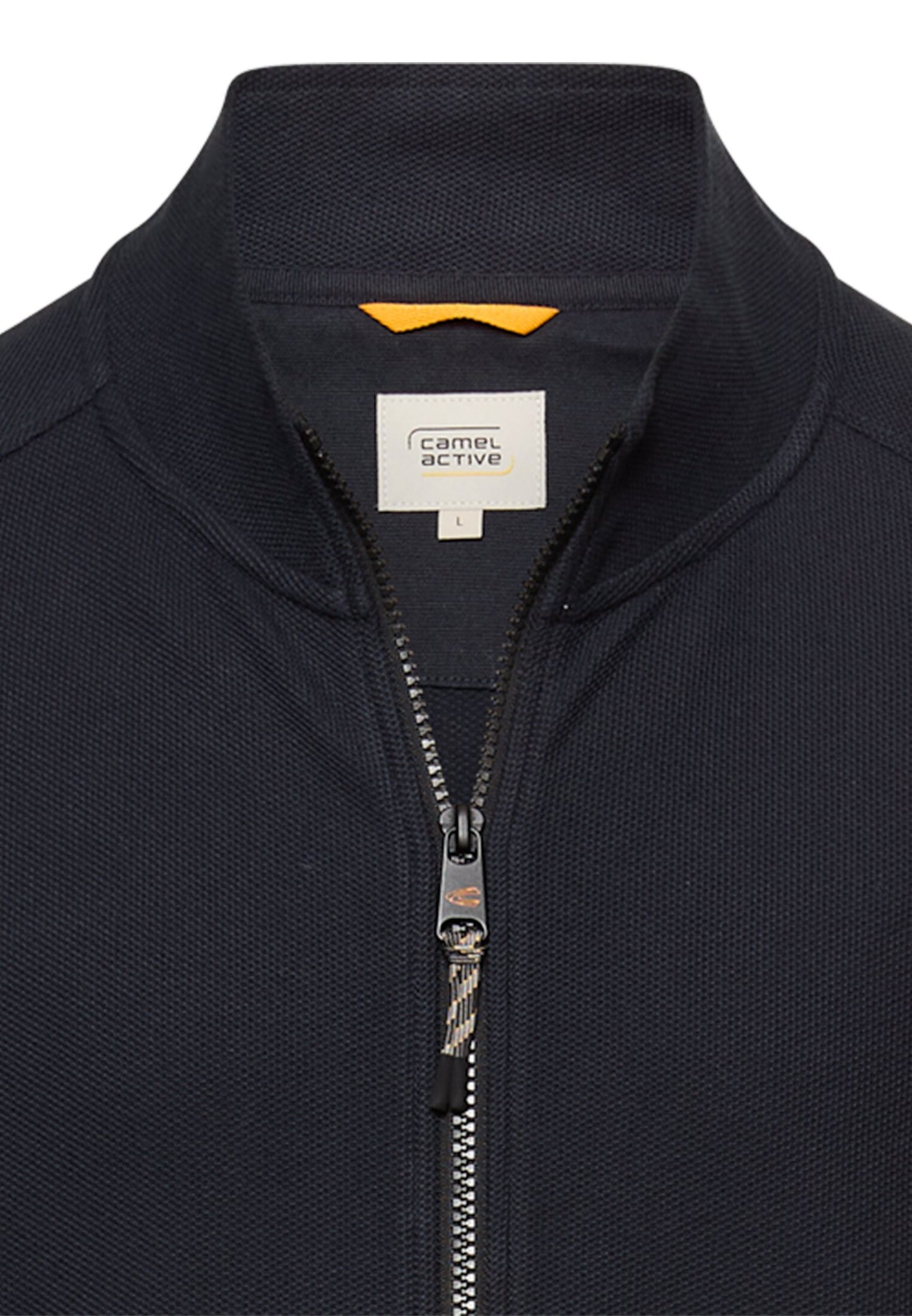 Sweatjacke mit verstellbarem Tunnelzug (Dark Navy)