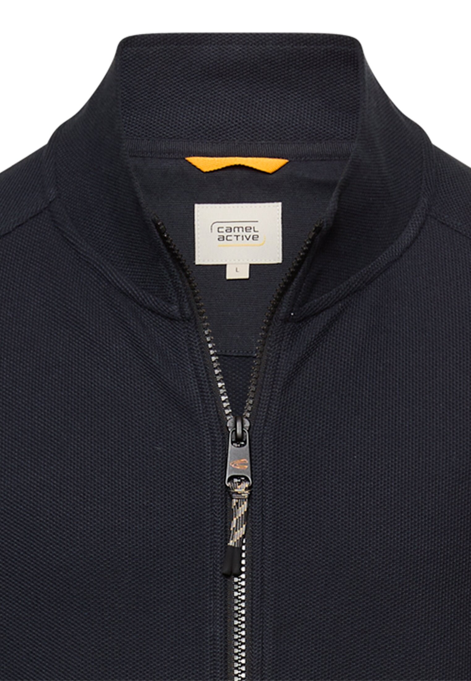 Sweatjacke mit verstellbarem Tunnelzug (Dark Navy)