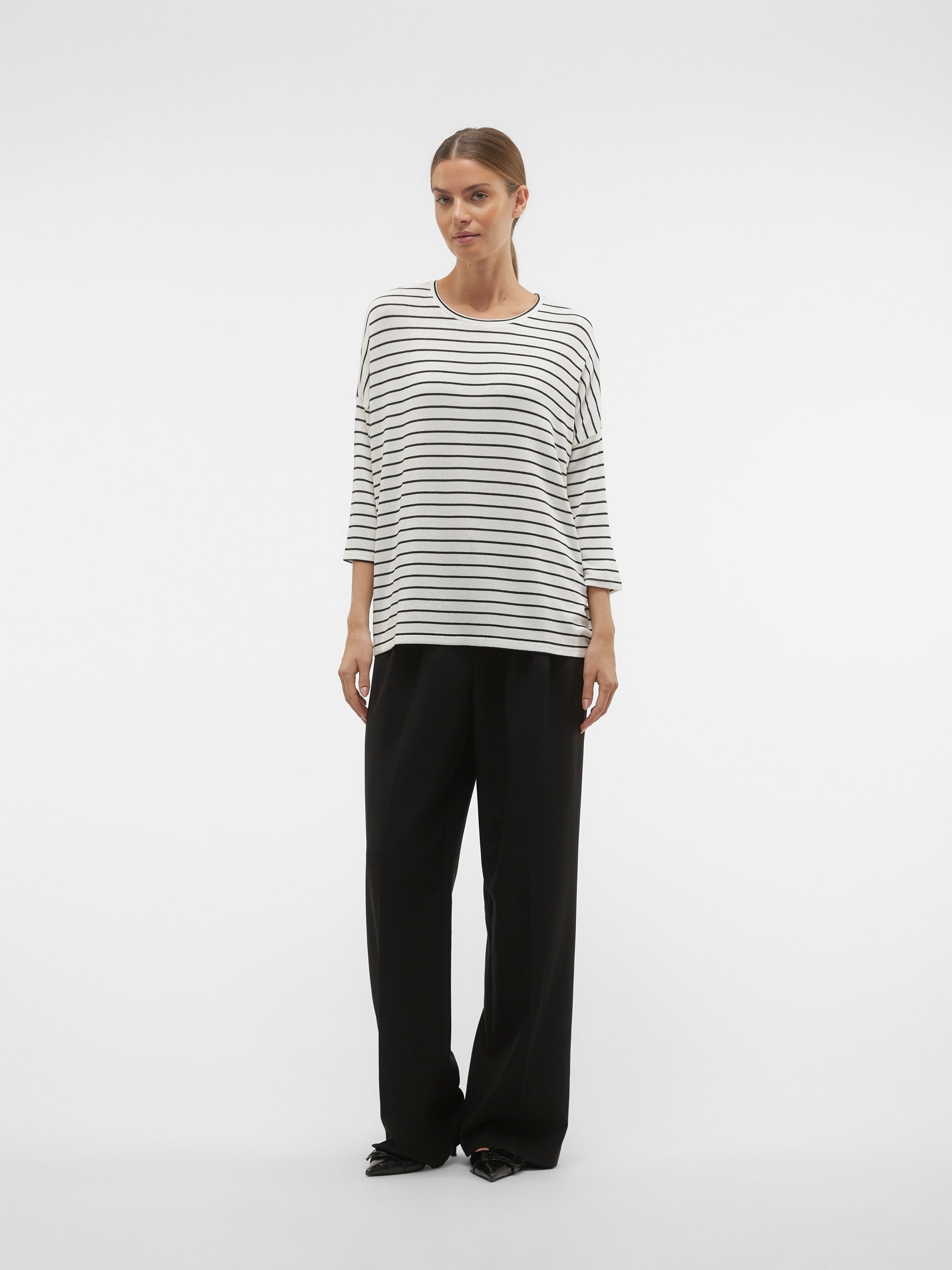 Vmbrianna 3/4 Pullover Boo Rep (Snow White)