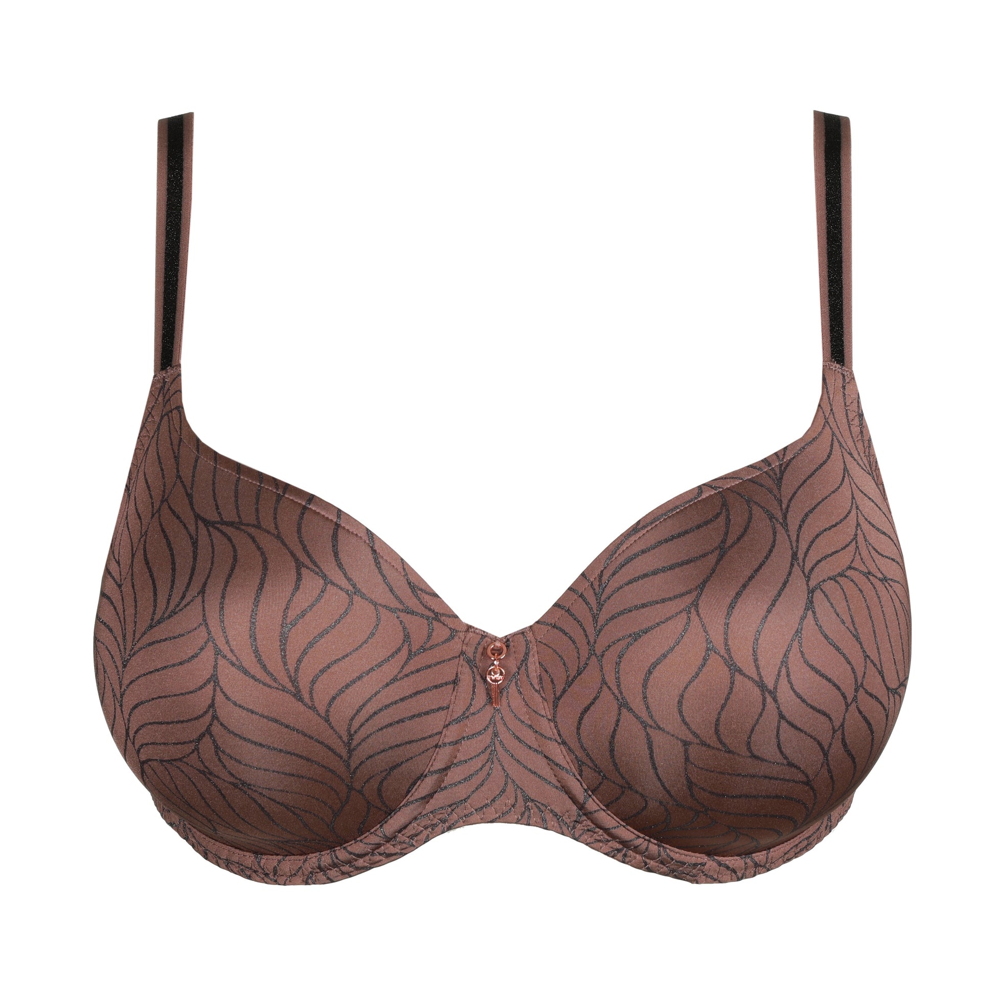 AJUSCO Caribe Taupe Unterlegter BH Herzform (Cbt)