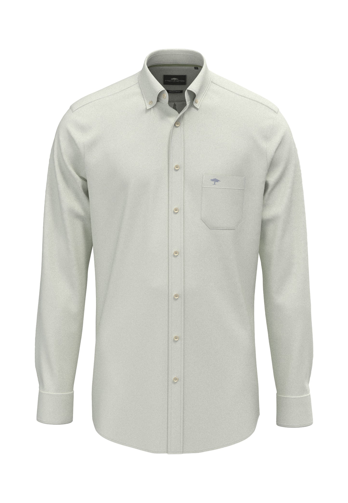 Washed Oxford Solid, B.D., 1/1 (Avocado)
