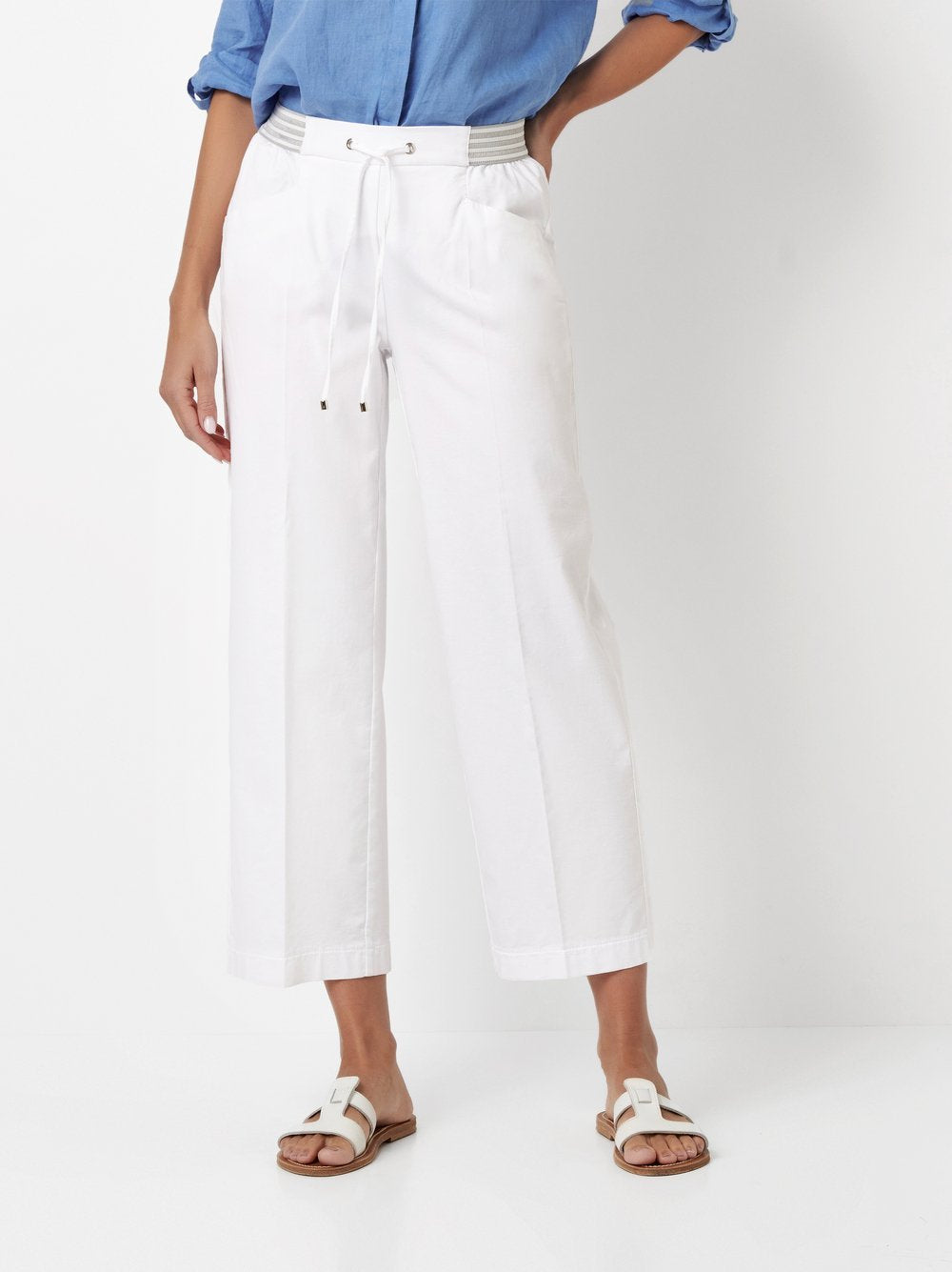 Sue Wide 7/8 (White)