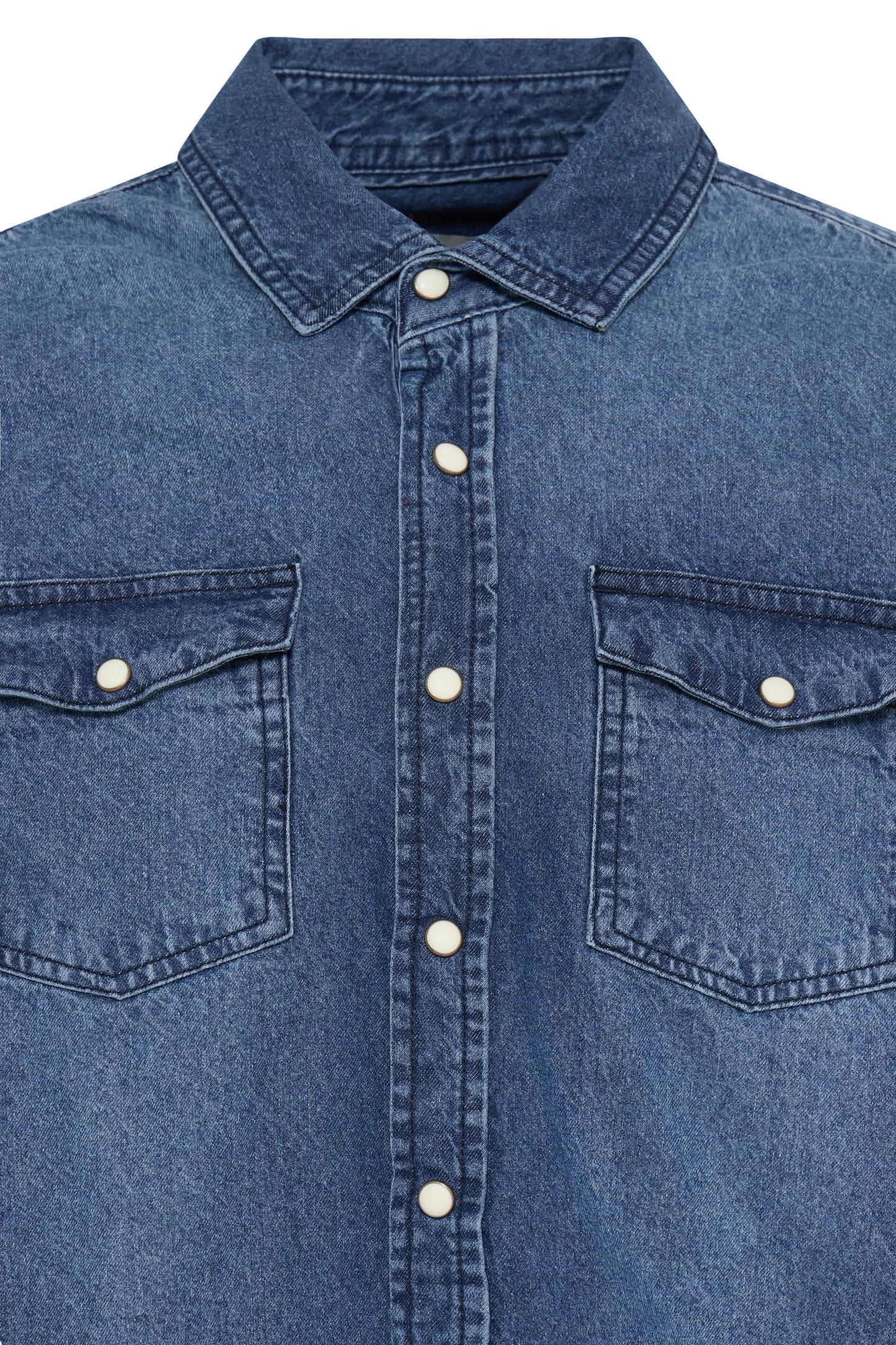 Bhdargo Denim Shirt (Denim Middle)