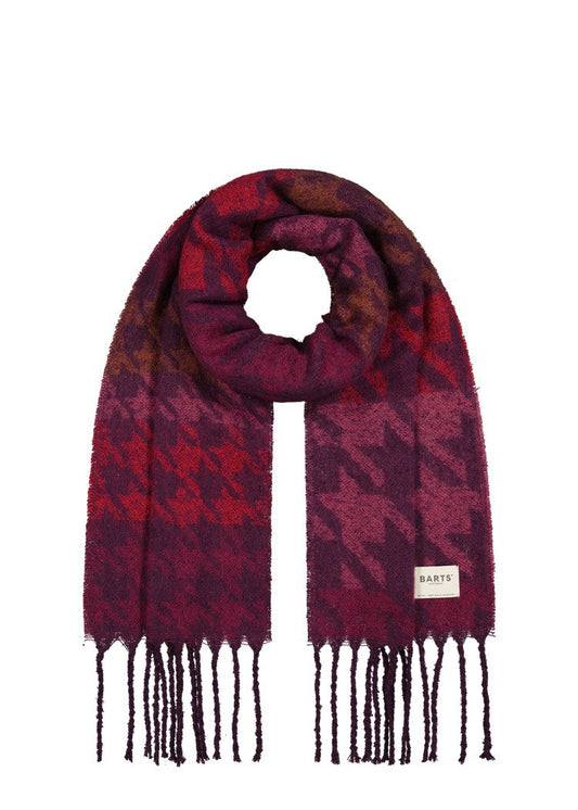 Landina Scarf (Red Aubergine)