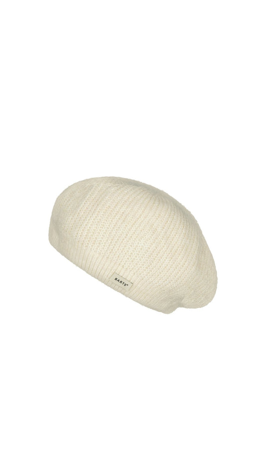 Inaru Beret (White Cream)